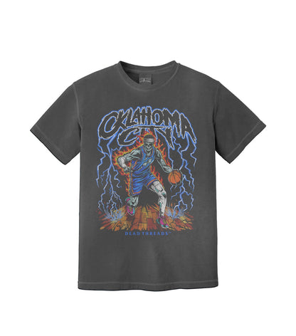 OKLAHOMA CITY "BLUE" BASKETBALL – T-Shirt – Dead Threads Apparel
