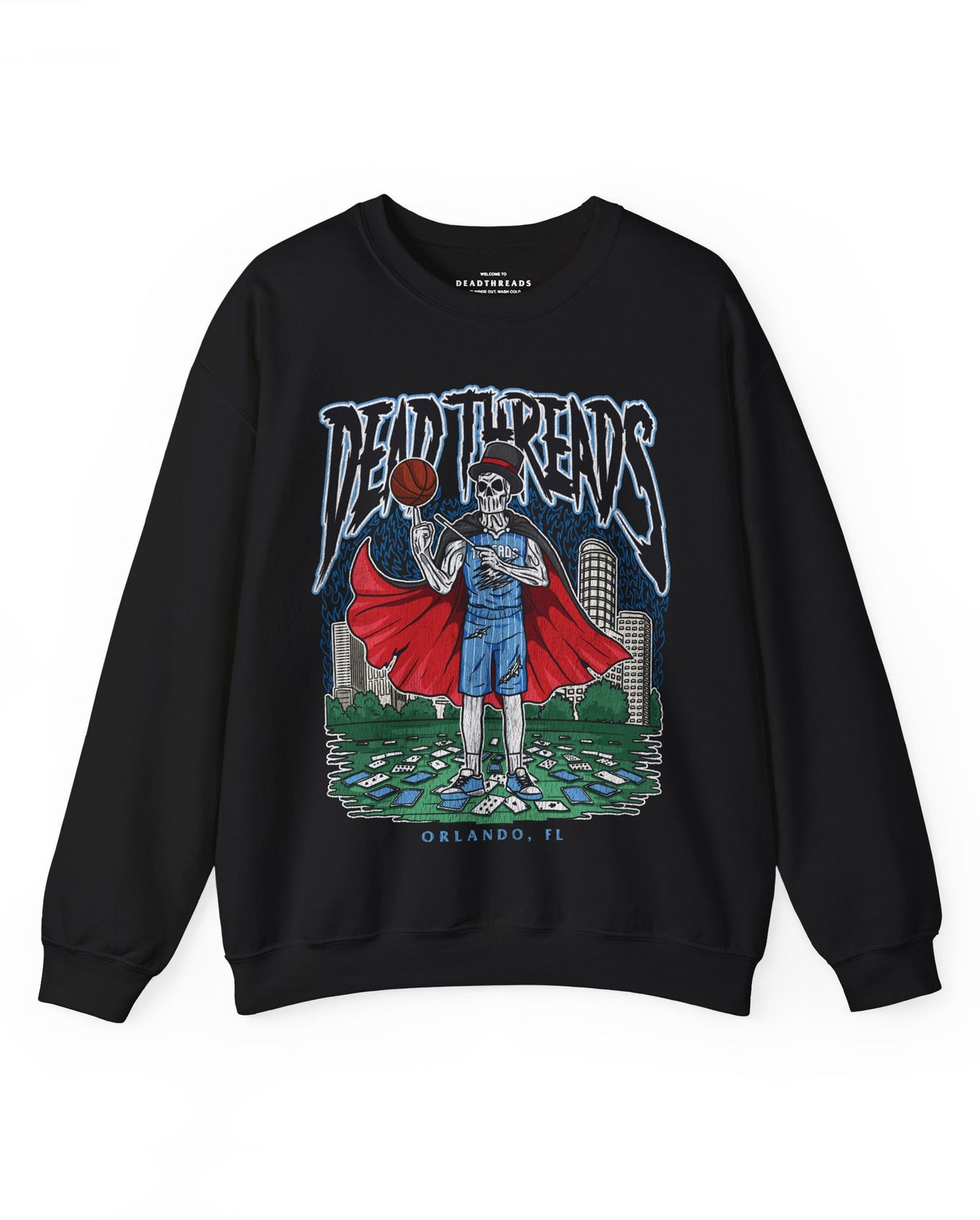 ORLANDO BASKETBALL - CREWNECK SWEATSHIRT – Sweatshirt – Dead Threads Apparel