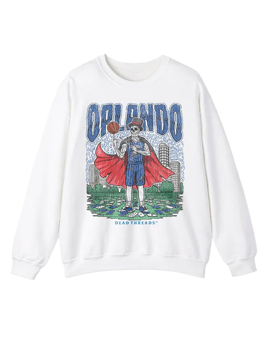 ORLANDO BASKETBALL CREWNECK SWEATSHIRT – Sweatshirt – Dead Threads Apparel