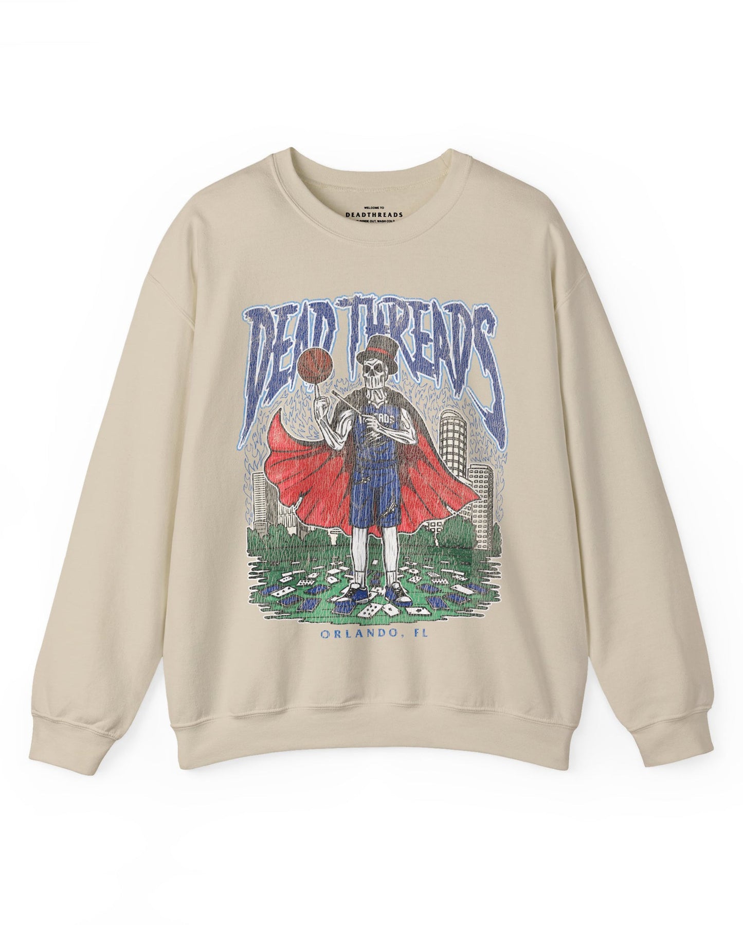 ORLANDO BASKETBALL - CREWNECK SWEATSHIRT – Sweatshirt – Dead Threads Apparel