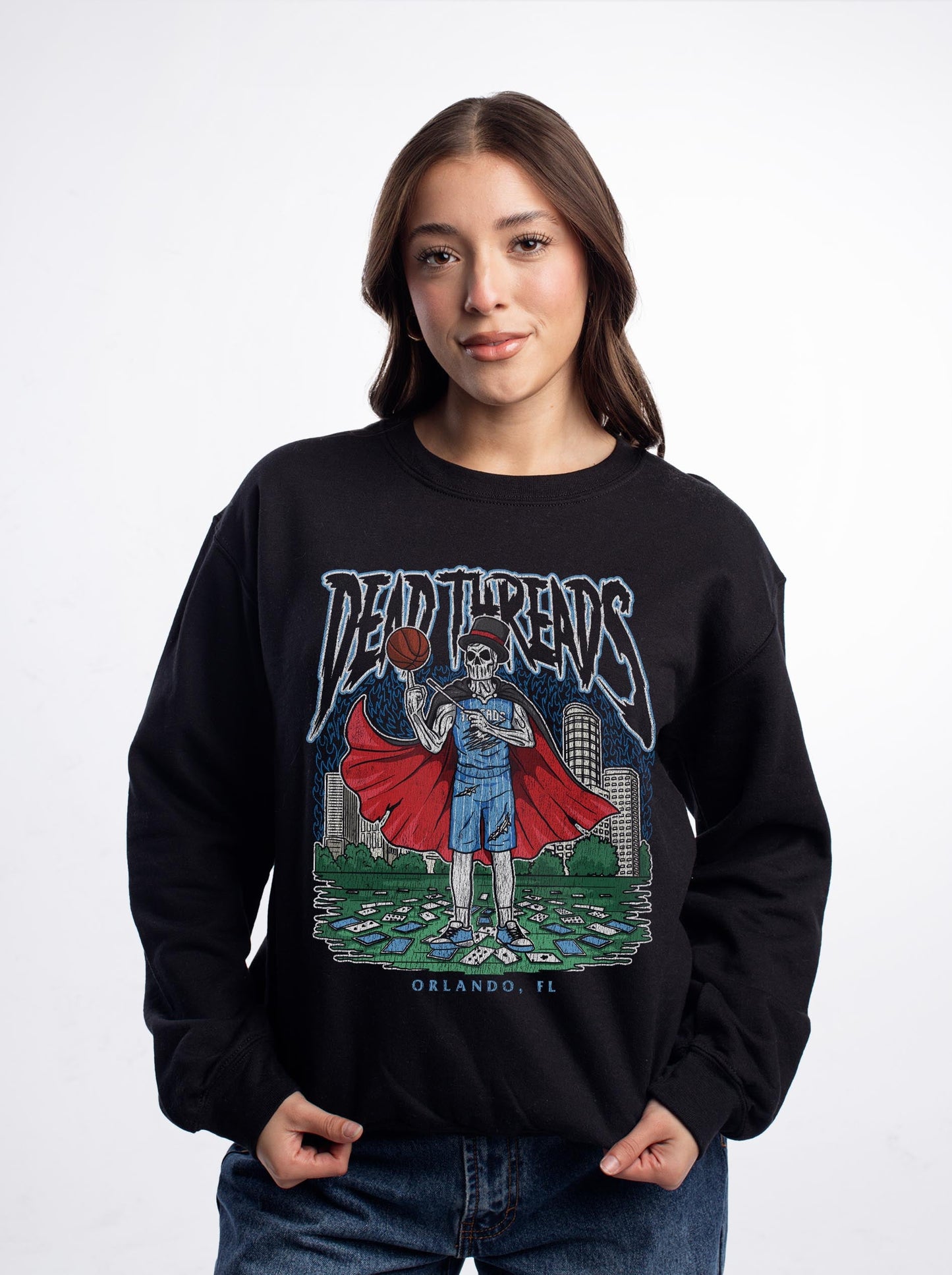 ORLANDO BASKETBALL - CREWNECK SWEATSHIRT – Sweatshirt – Dead Threads Apparel