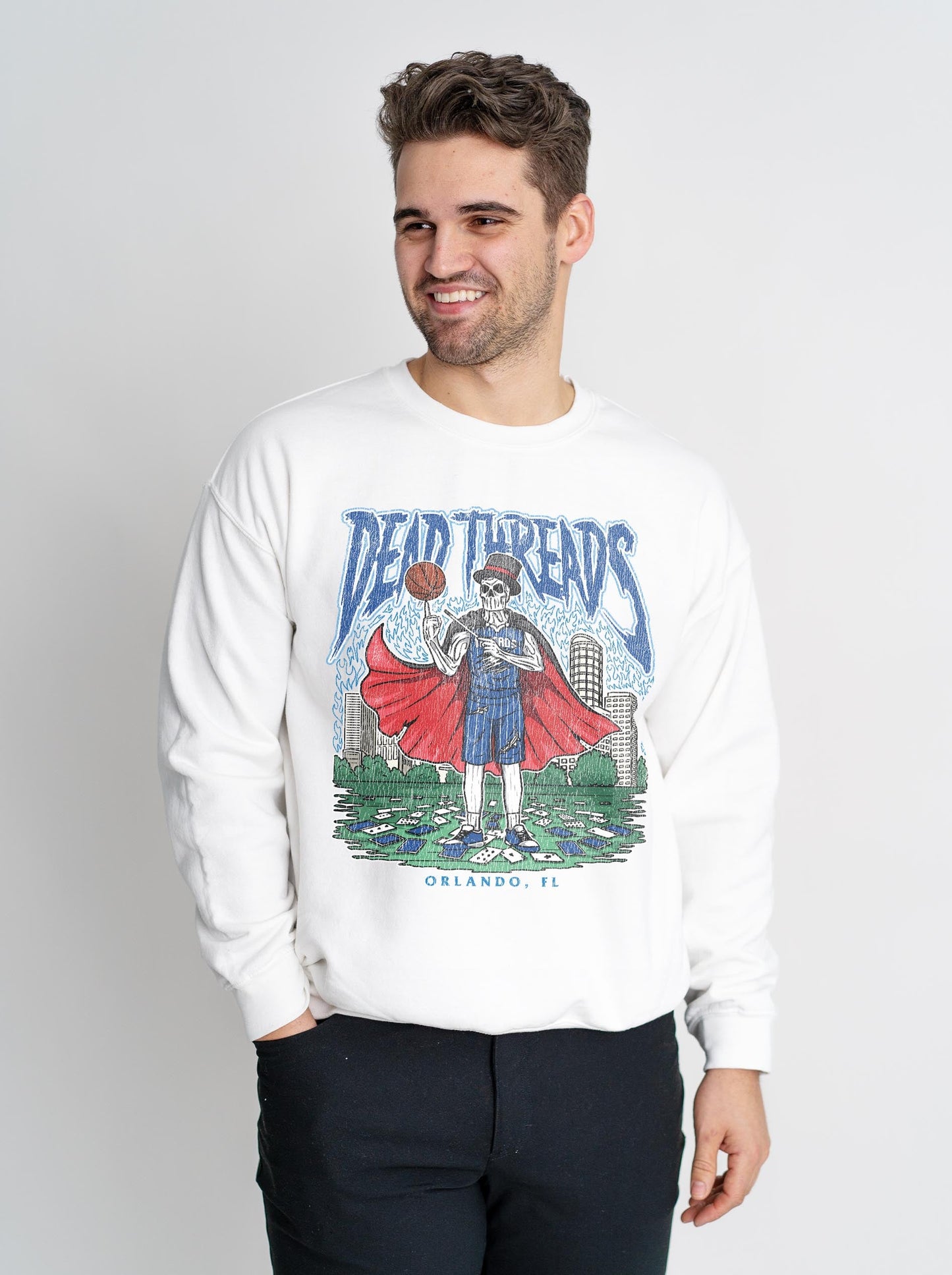 ORLANDO BASKETBALL - CREWNECK SWEATSHIRT – Sweatshirt – Dead Threads Apparel