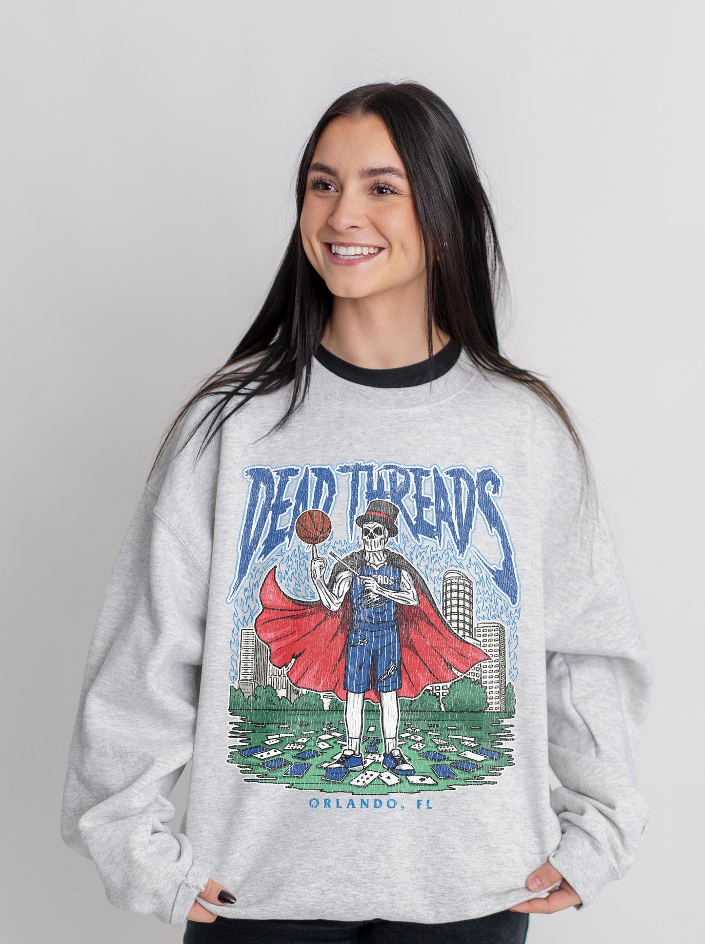 ORLANDO BASKETBALL - CREWNECK SWEATSHIRT – Sweatshirt – Dead Threads Apparel
