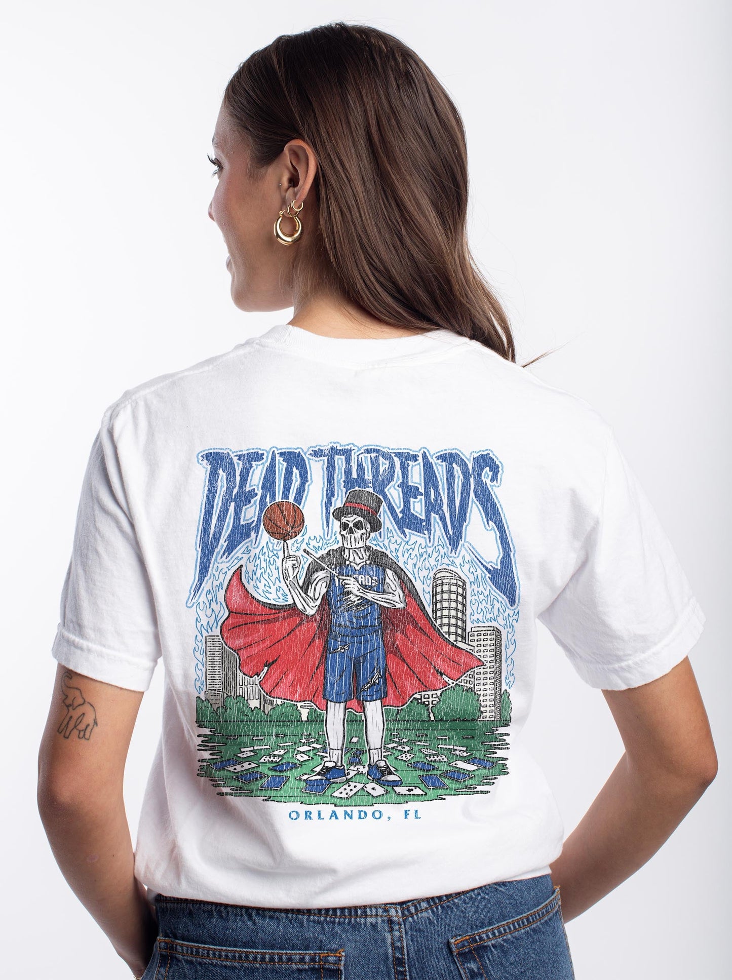 ORLANDO BASKETBALL - “DT ESSENTIAL" PREMIUM T-SHIRT – T-Shirt – Dead Threads Apparel