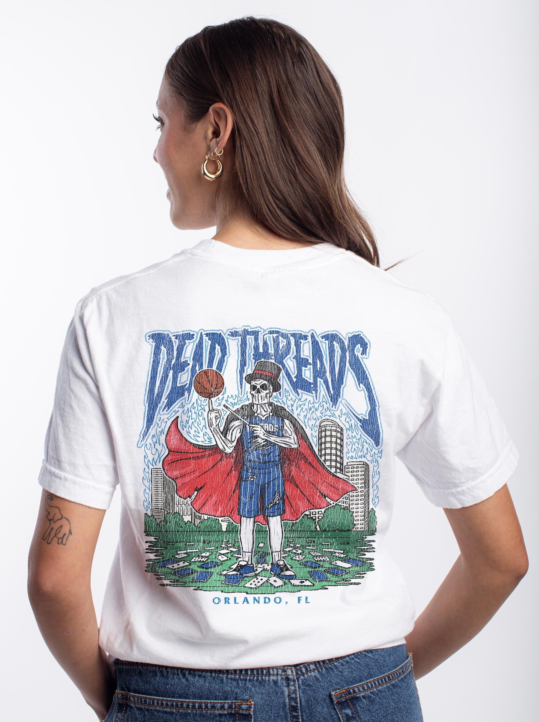 ORLANDO BASKETBALL - “DT ESSENTIAL" PREMIUM T-SHIRT – T-Shirt – Dead Threads Apparel