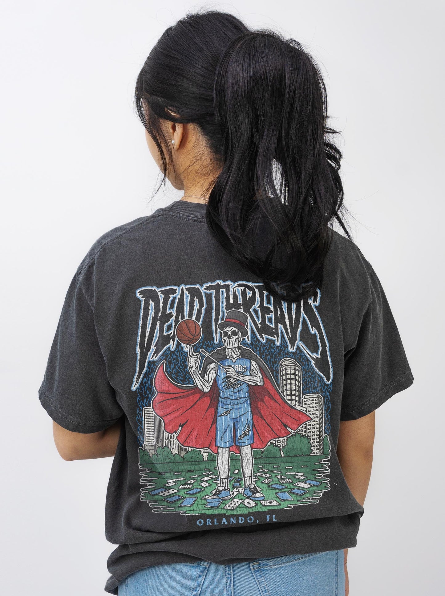ORLANDO BASKETBALL - “DT ESSENTIAL" PREMIUM T-SHIRT – T-Shirt – Dead Threads Apparel