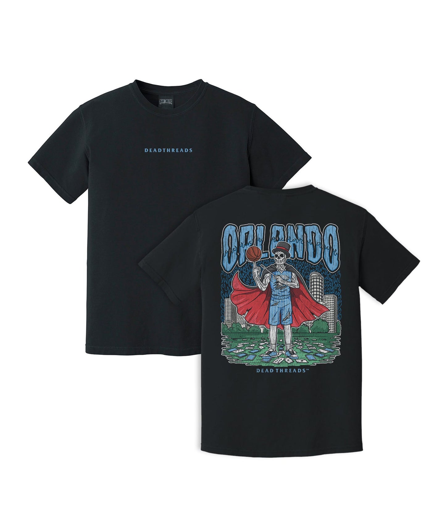 ORLANDO BASKETBALL - “DT ESSENTIAL" PREMIUM T - SHIRT – T-Shirt – Dead Threads Apparel