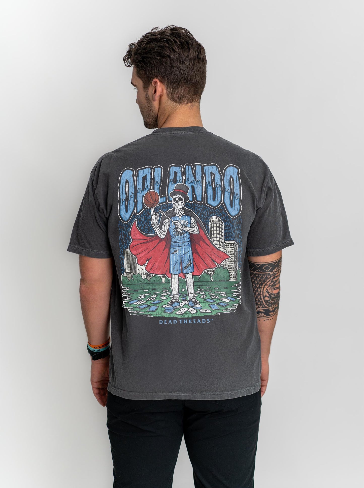 ORLANDO BASKETBALL - “DT ESSENTIAL" PREMIUM T - SHIRT – T-Shirt – Dead Threads Apparel