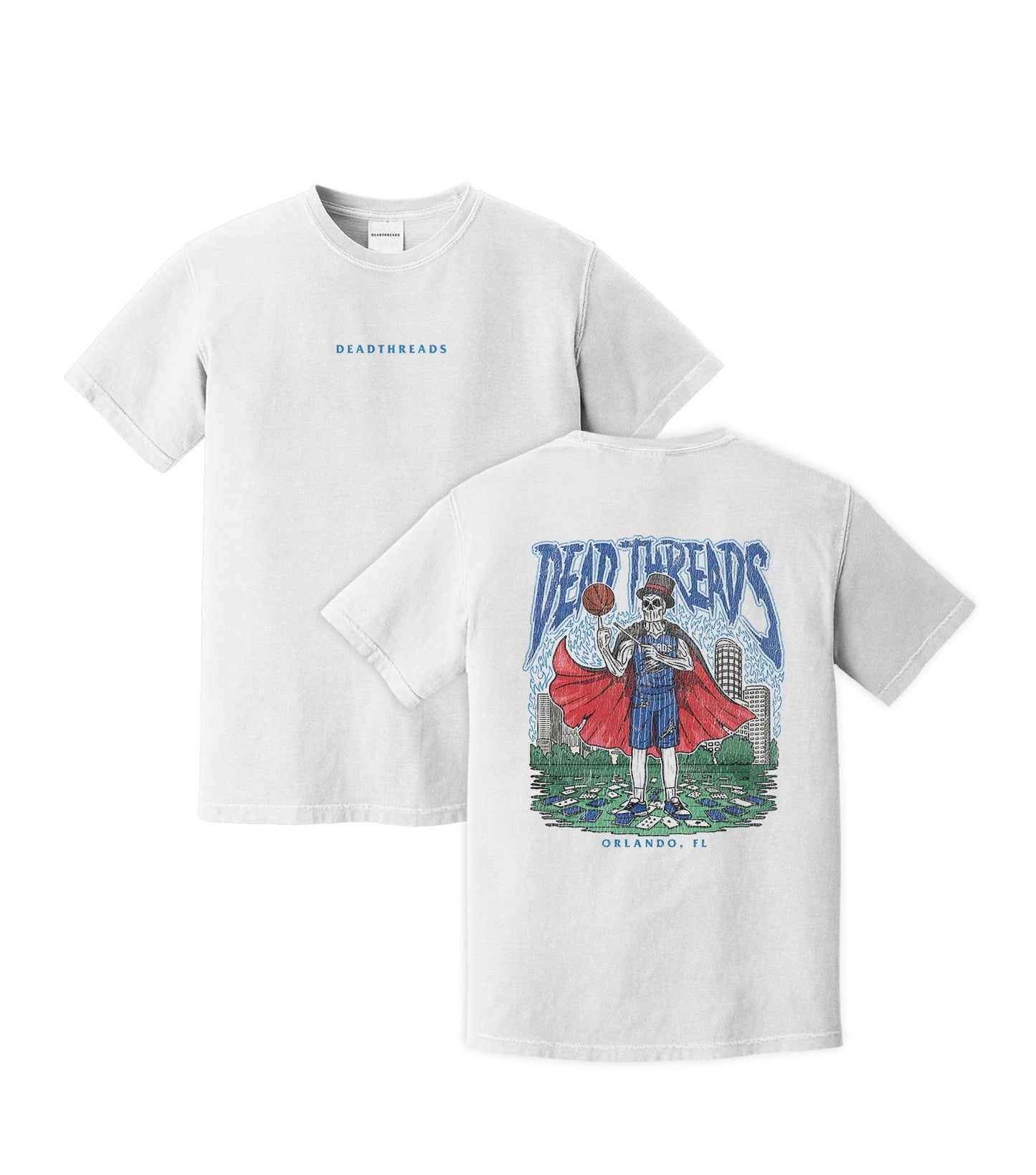 ORLANDO BASKETBALL - “DT ESSENTIAL" PREMIUM T-SHIRT – T-Shirt – Dead Threads Apparel