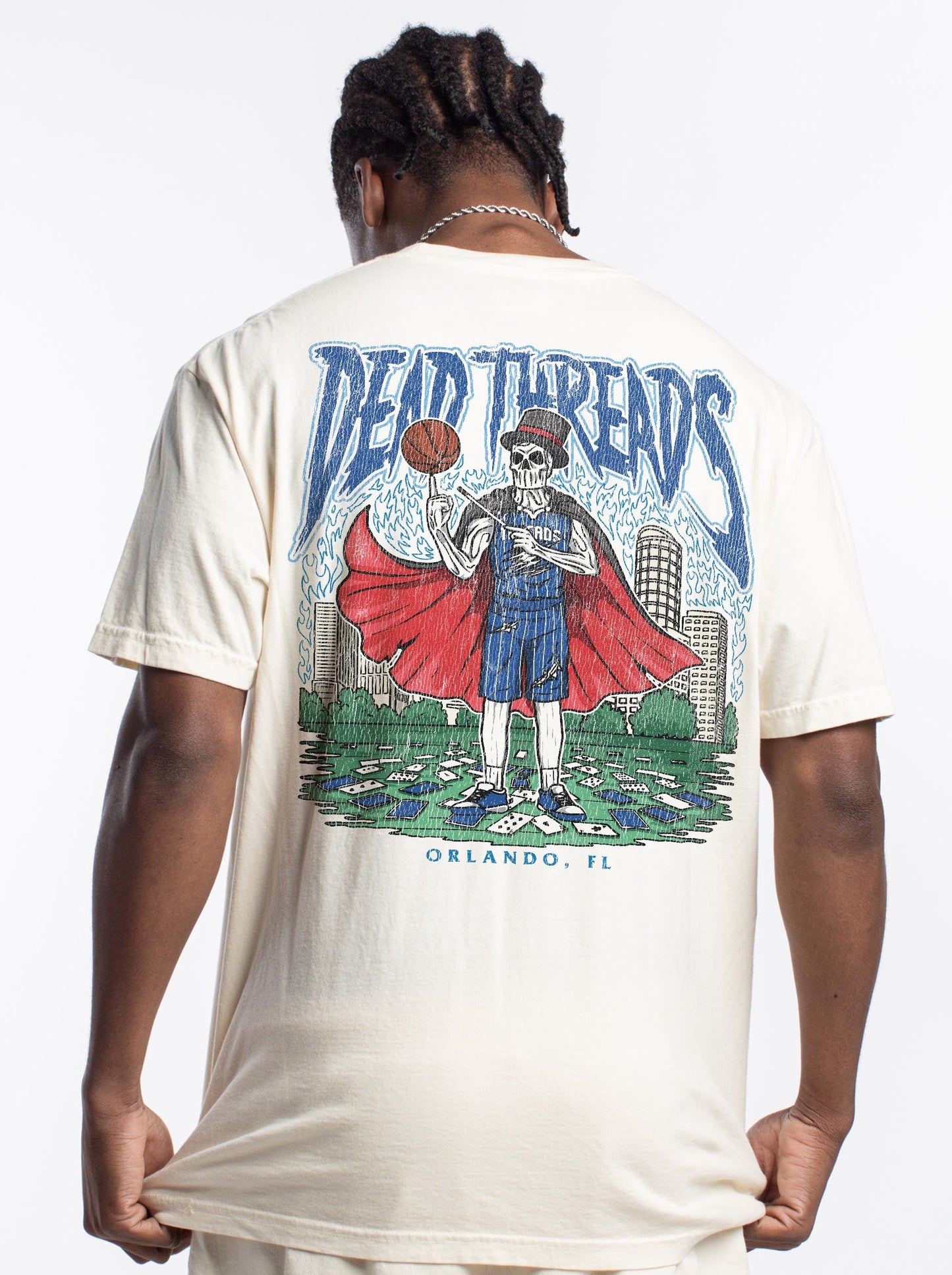 ORLANDO BASKETBALL - “DT ESSENTIAL" PREMIUM T-SHIRT – T-Shirt – Dead Threads Apparel