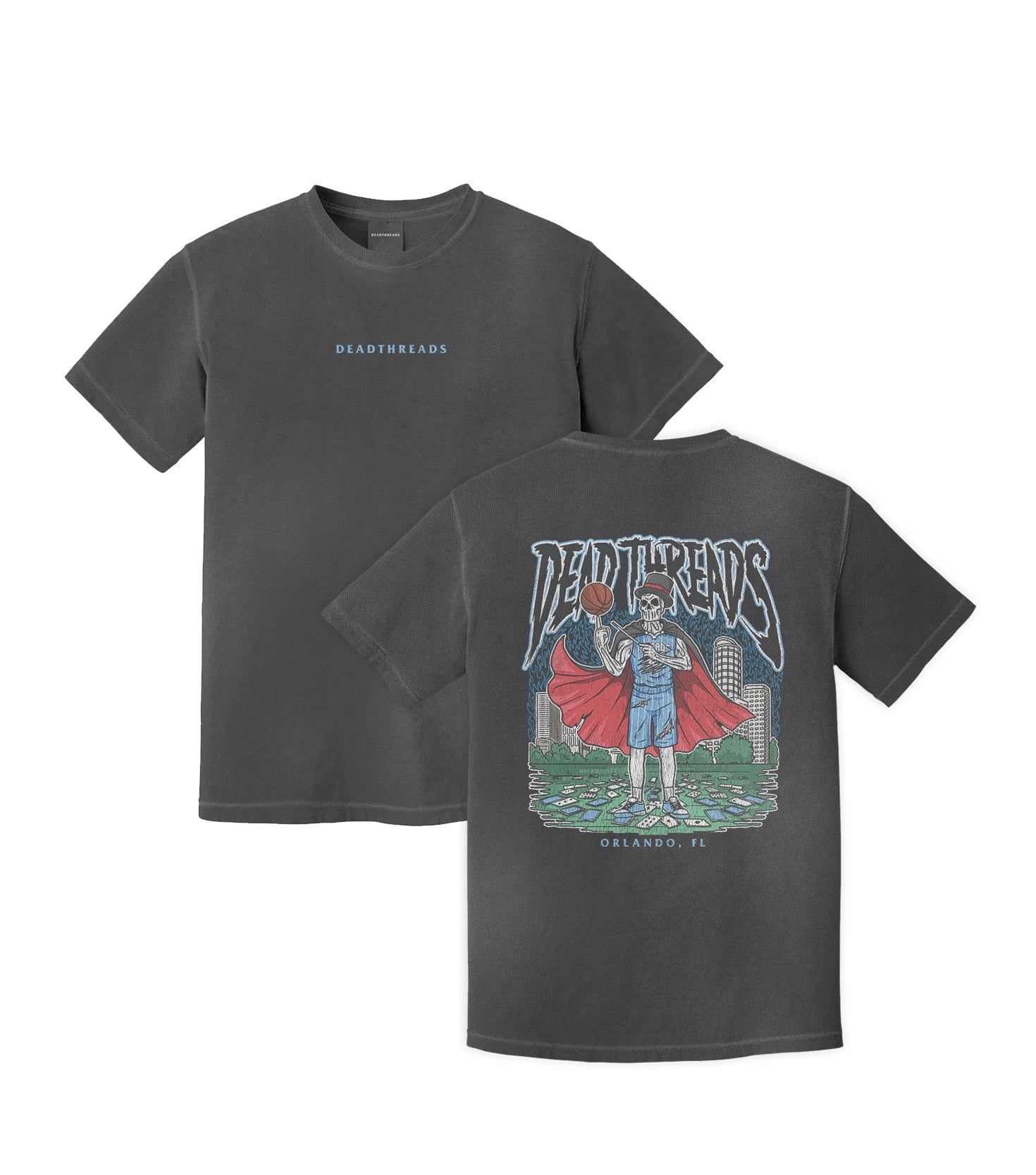 ORLANDO BASKETBALL - “DT ESSENTIAL" PREMIUM T-SHIRT – T-Shirt – Dead Threads Apparel