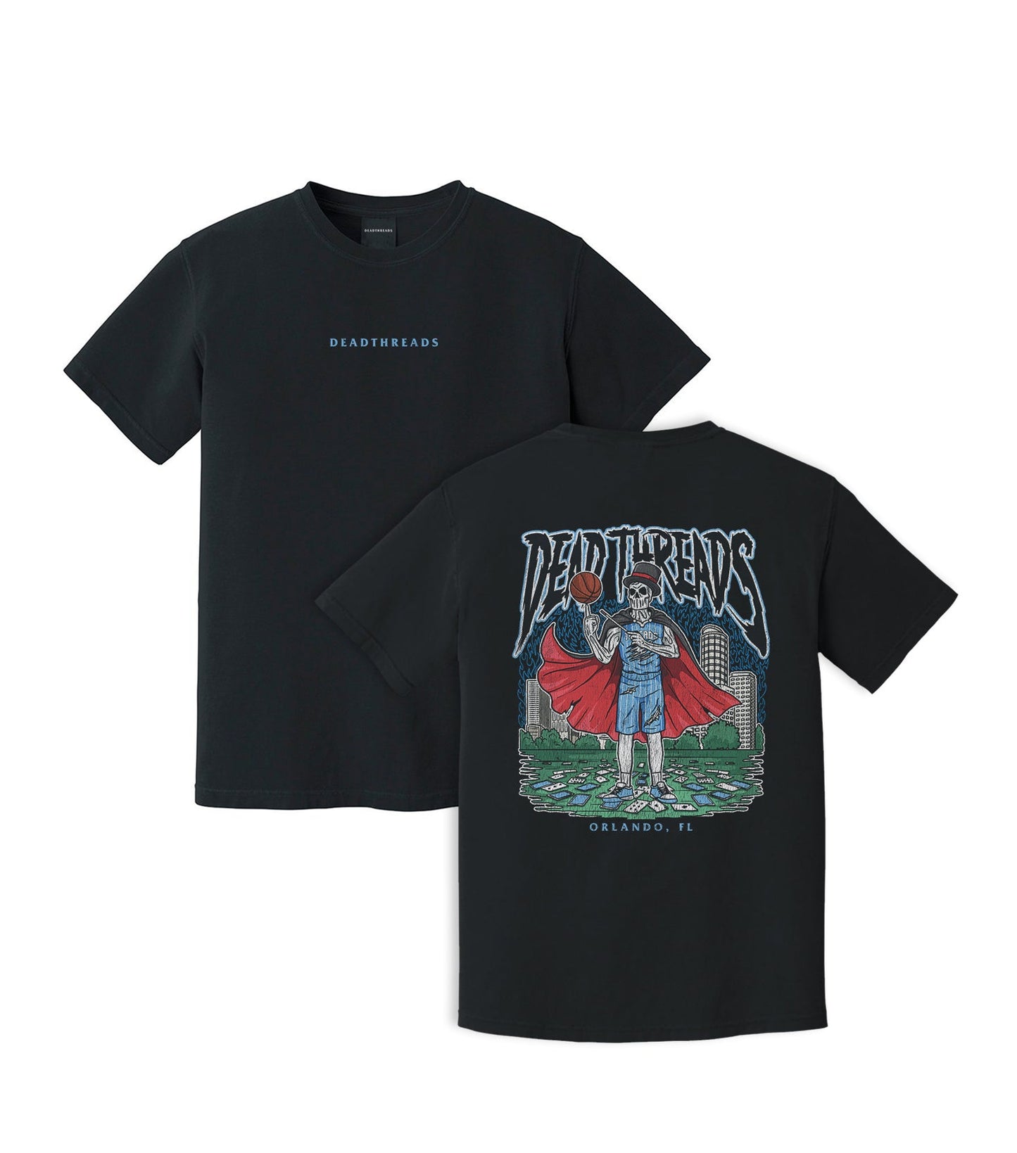 ORLANDO BASKETBALL - “DT ESSENTIAL" PREMIUM T-SHIRT – T-Shirt – Dead Threads Apparel