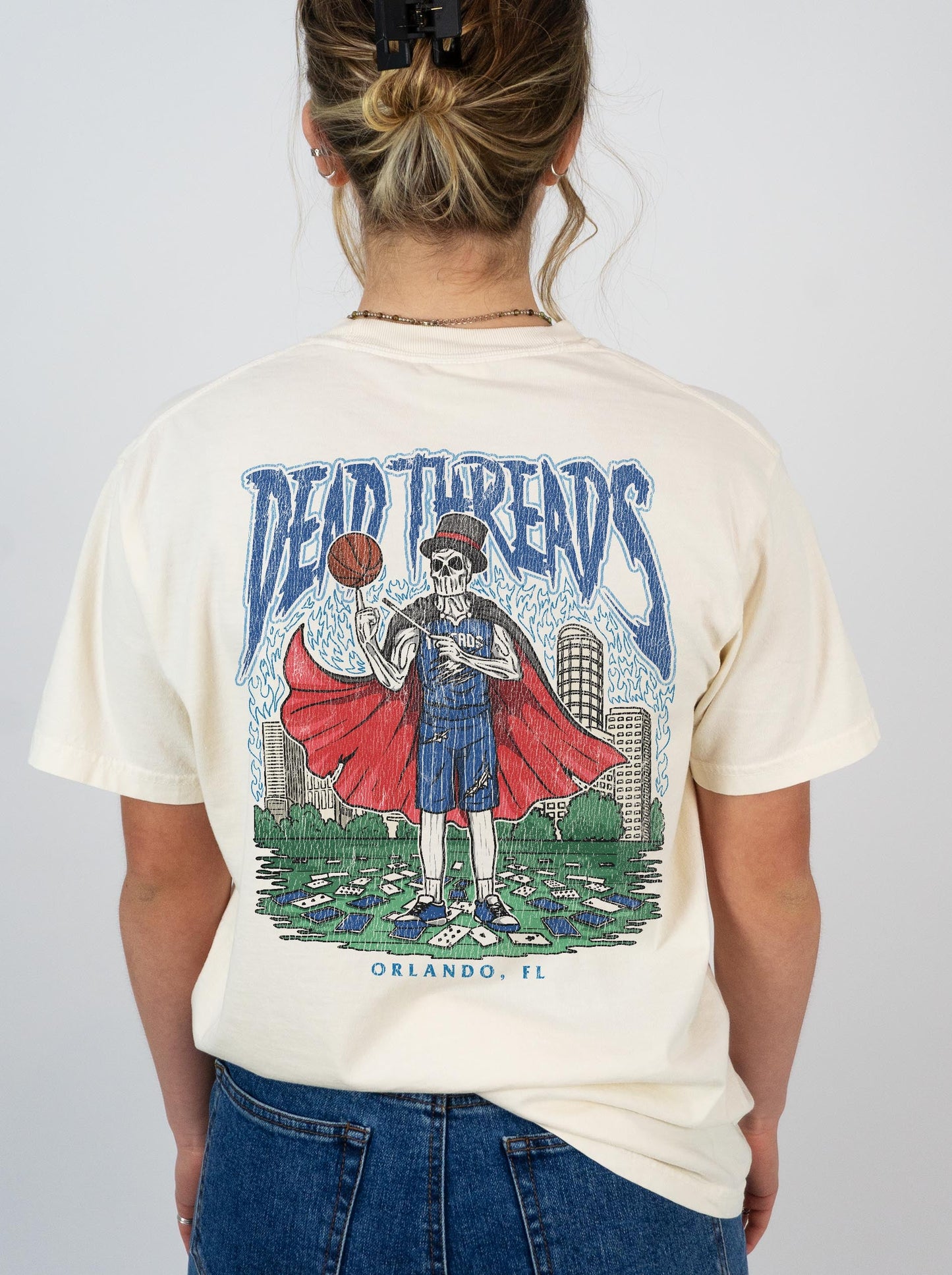 ORLANDO BASKETBALL - “DT ESSENTIAL" PREMIUM T-SHIRT – T-Shirt – Dead Threads Apparel