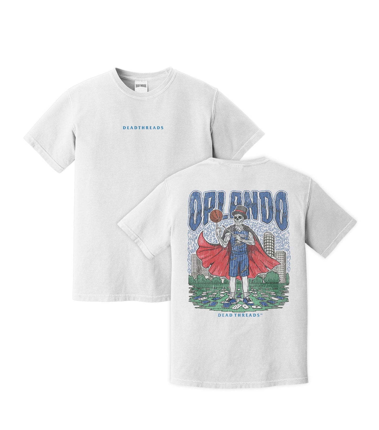 ORLANDO BASKETBALL - “DT ESSENTIAL" PREMIUM T - SHIRT – T-Shirt – Dead Threads Apparel