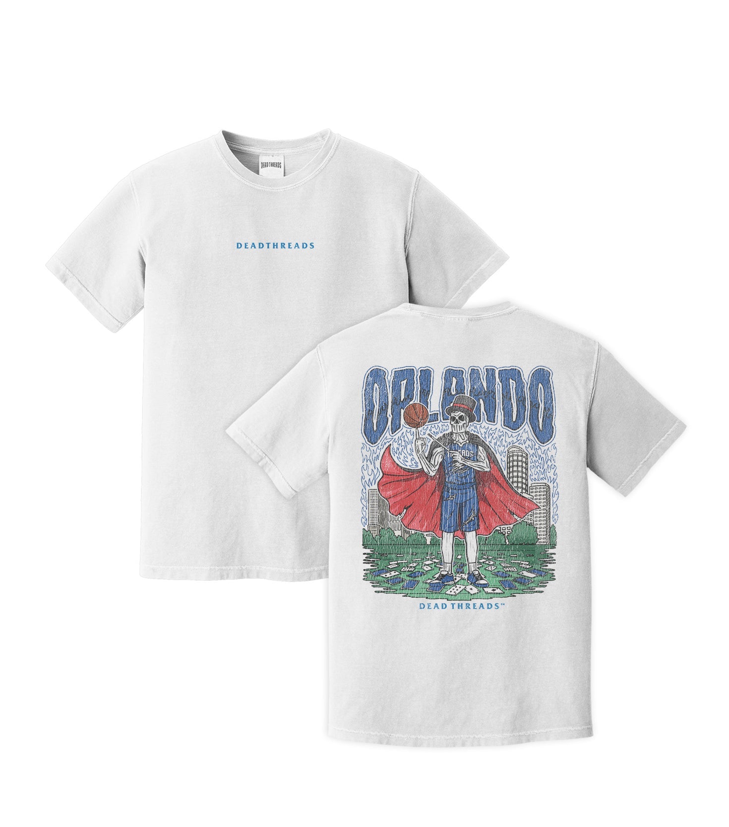ORLANDO BASKETBALL - “DT ESSENTIAL" PREMIUM T - SHIRT – T-Shirt – Dead Threads Apparel