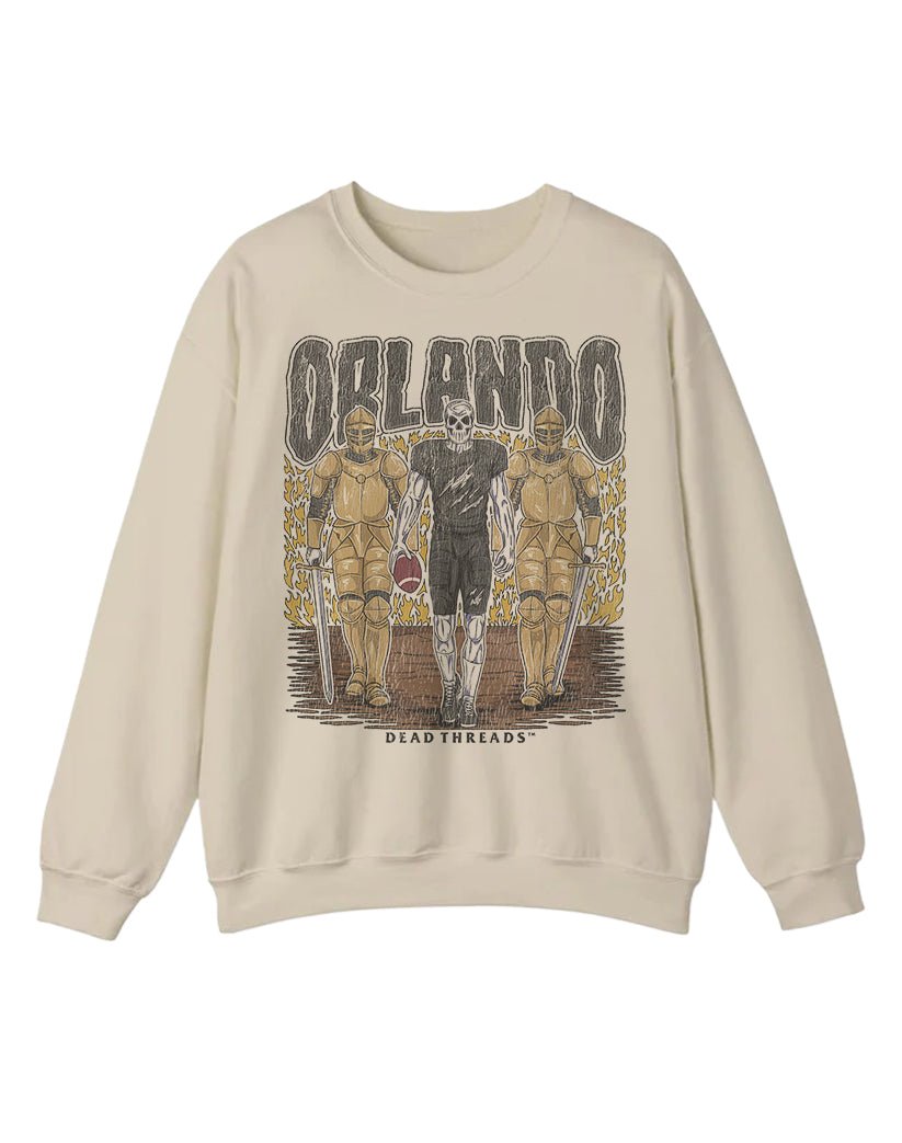 ORLANDO FOOTBALL CREWNECK SWEATSHIRT – Sweatshirt – Dead Threads Apparel