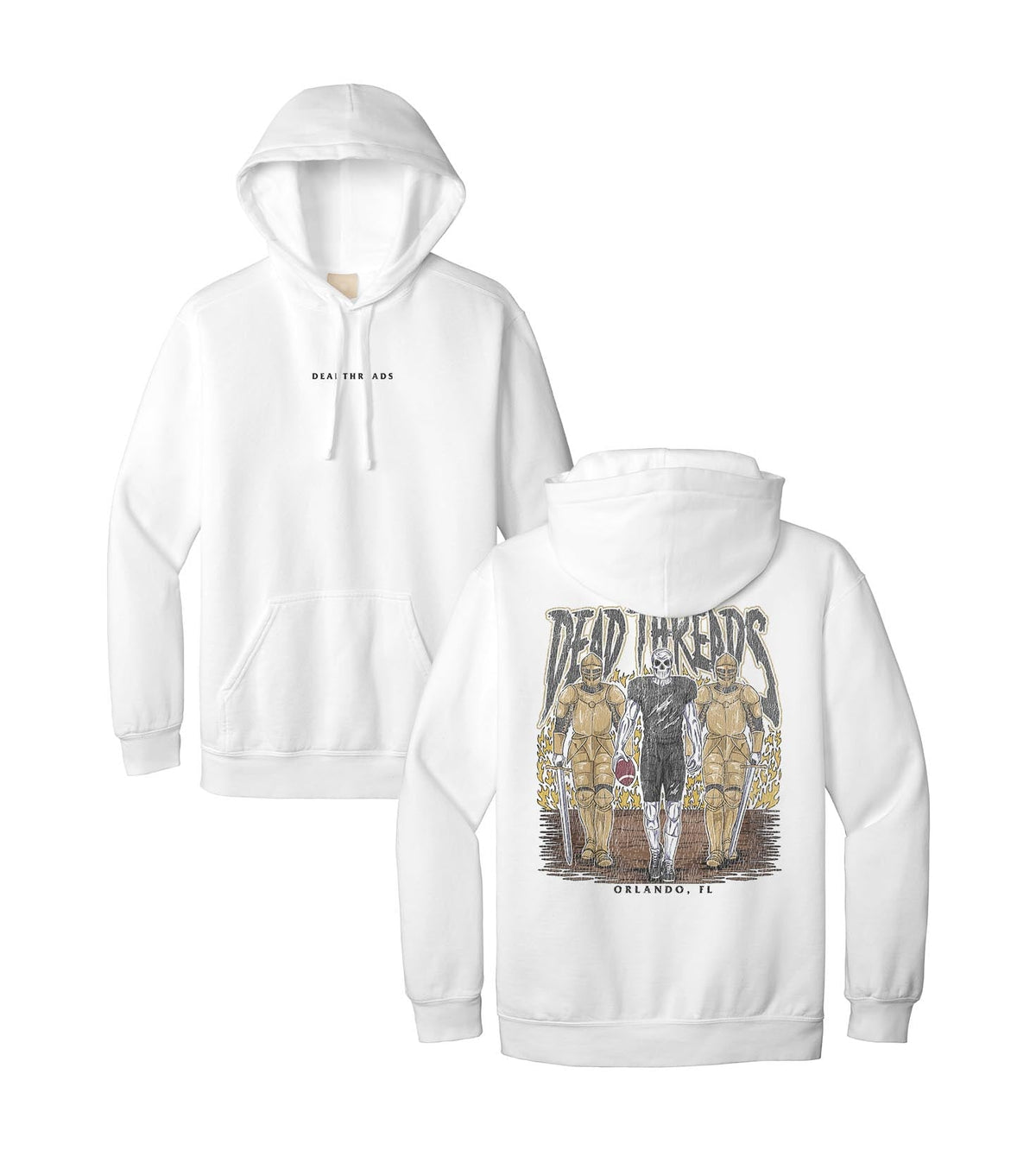 ORLANDO FOOTBALL - “DT ESSENTIAL" HOODIE – Hoodie – Dead Threads Apparel