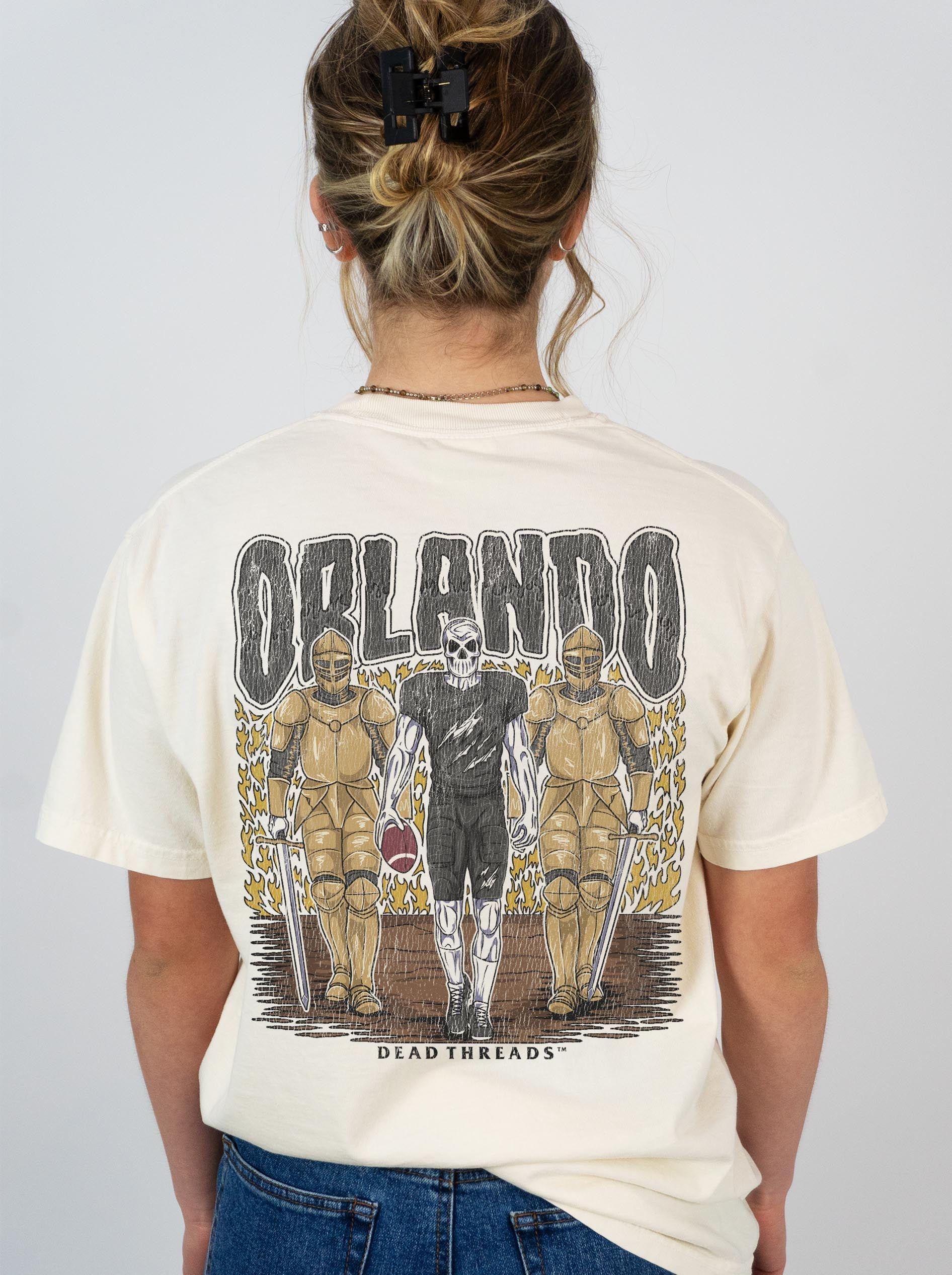 ORLANDO FOOTBALL - “DT ESSENTIAL" PREMIUM T - SHIRT – T-Shirt – Dead Threads Apparel