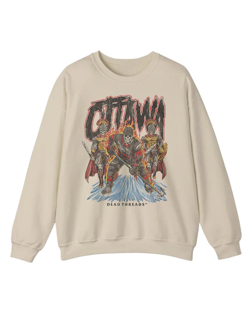 OTTAWA HOCKEY CREWNECK SWEATSHIRT – Sweatshirt – Dead Threads Apparel