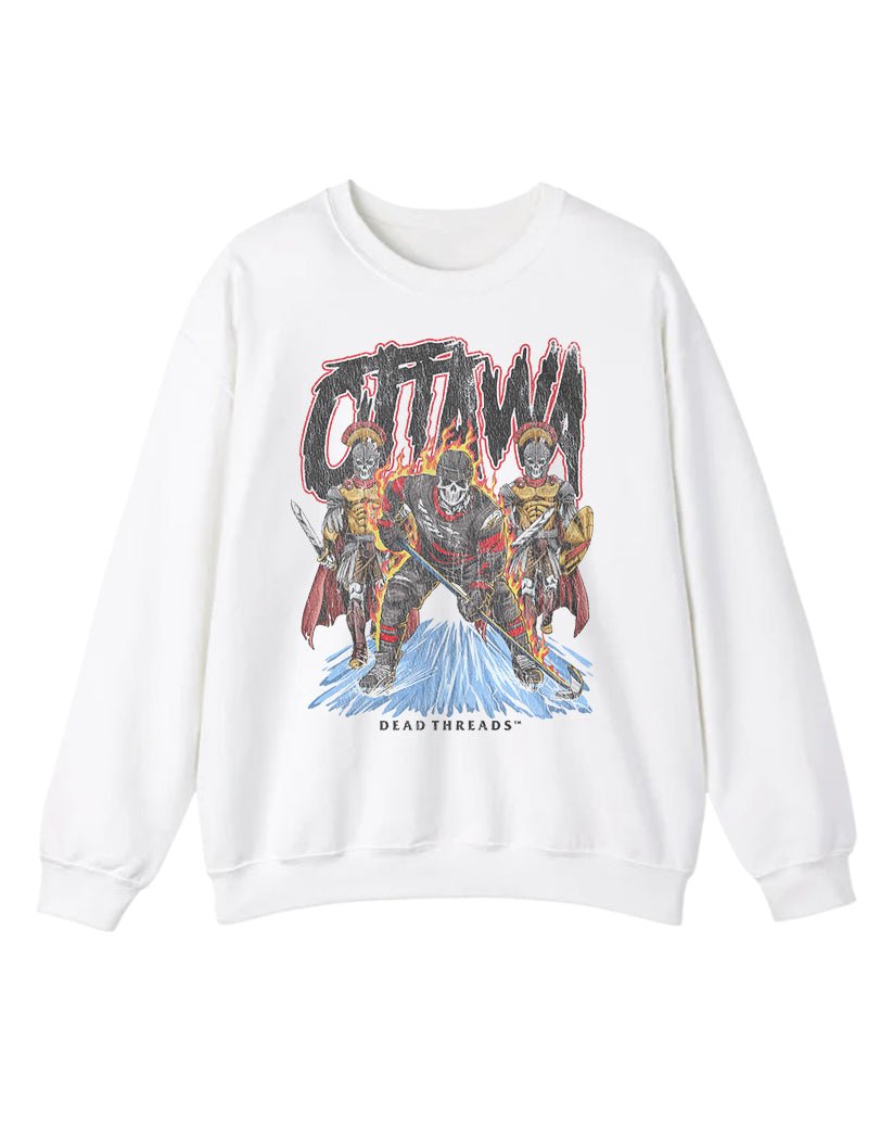 OTTAWA HOCKEY CREWNECK SWEATSHIRT – Sweatshirt – Dead Threads Apparel