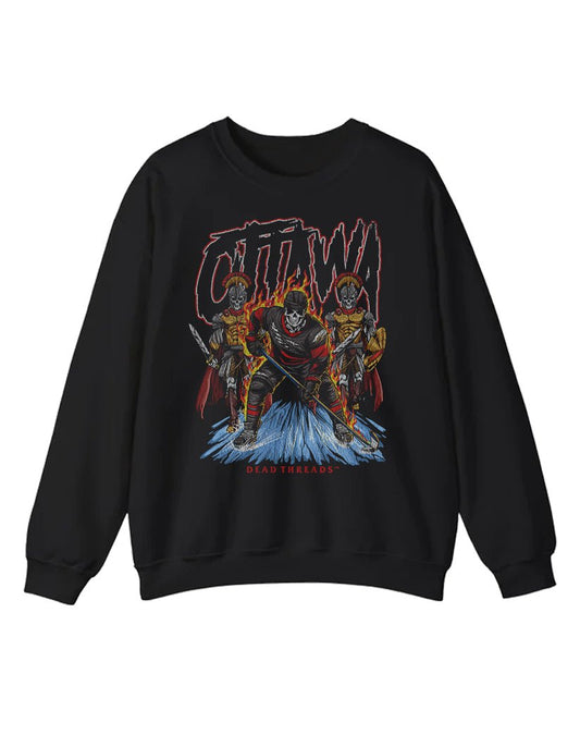 OTTAWA HOCKEY CREWNECK SWEATSHIRT – Sweatshirt – Dead Threads Apparel