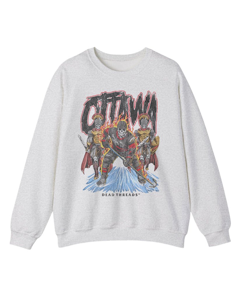 OTTAWA HOCKEY CREWNECK SWEATSHIRT – Sweatshirt – Dead Threads Apparel