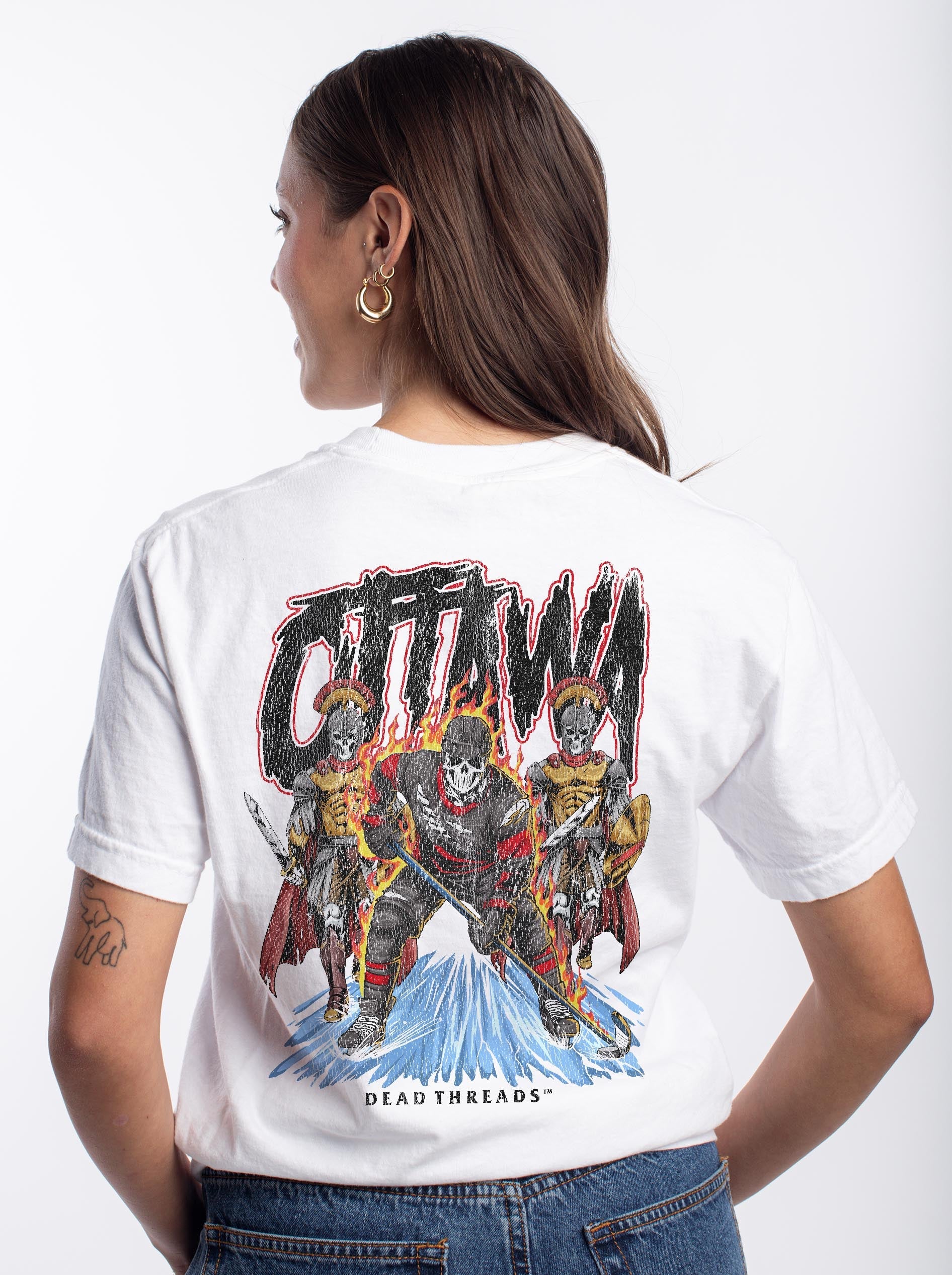 OTTAWA HOCKEY - “DT ESSENTIAL" PREMIUM T - SHIRT – T-Shirt – Dead Threads Apparel