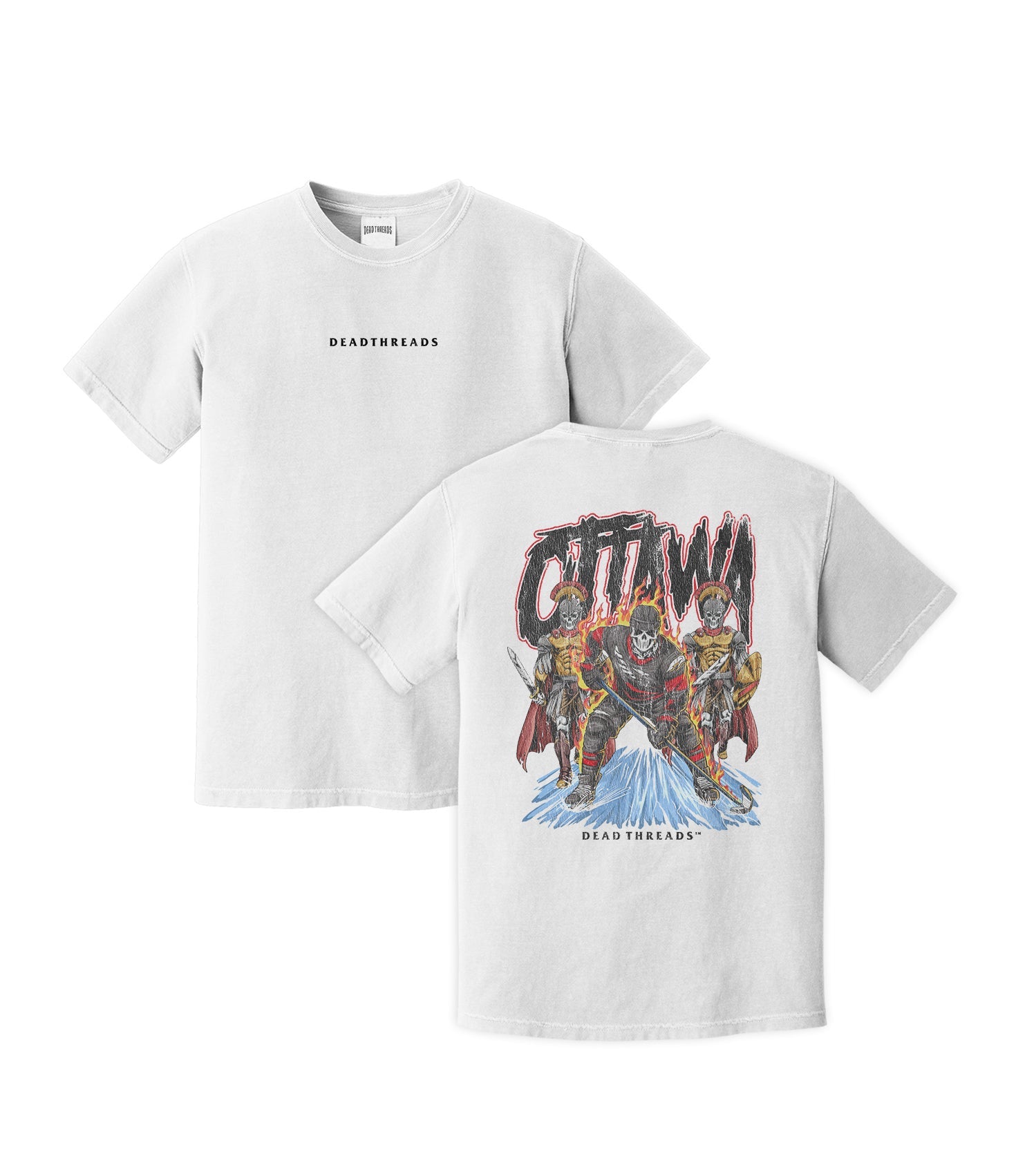 OTTAWA HOCKEY - “DT ESSENTIAL" PREMIUM T - SHIRT – T-Shirt – Dead Threads Apparel