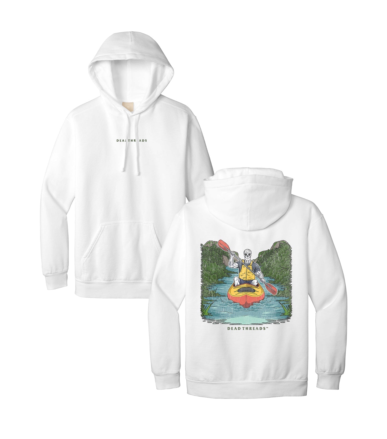 PADDLE OR PERISH - “DT ESSENTIAL" HOODIE – Hoodie – Dead Threads Apparel