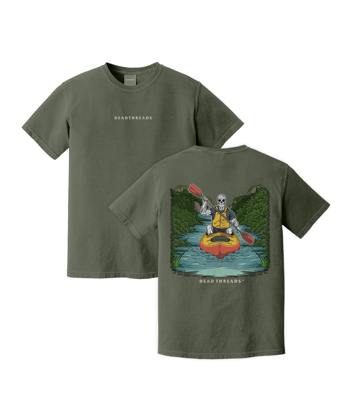 PADDLE OR PERISH - “DT ESSENTIAL" PREMIUM T - SHIRT – T-Shirt – Dead Threads Apparel