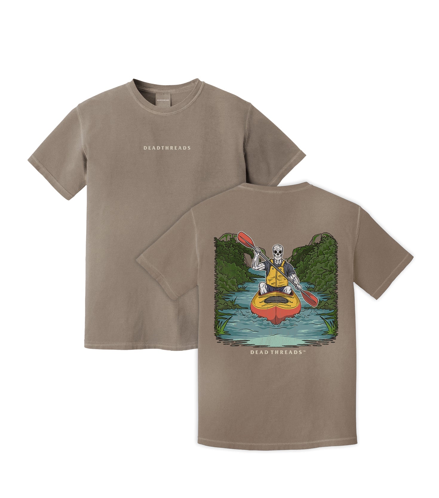 PADDLE OR PERISH - “DT ESSENTIAL" PREMIUM T - SHIRT – T-Shirt – Dead Threads Apparel