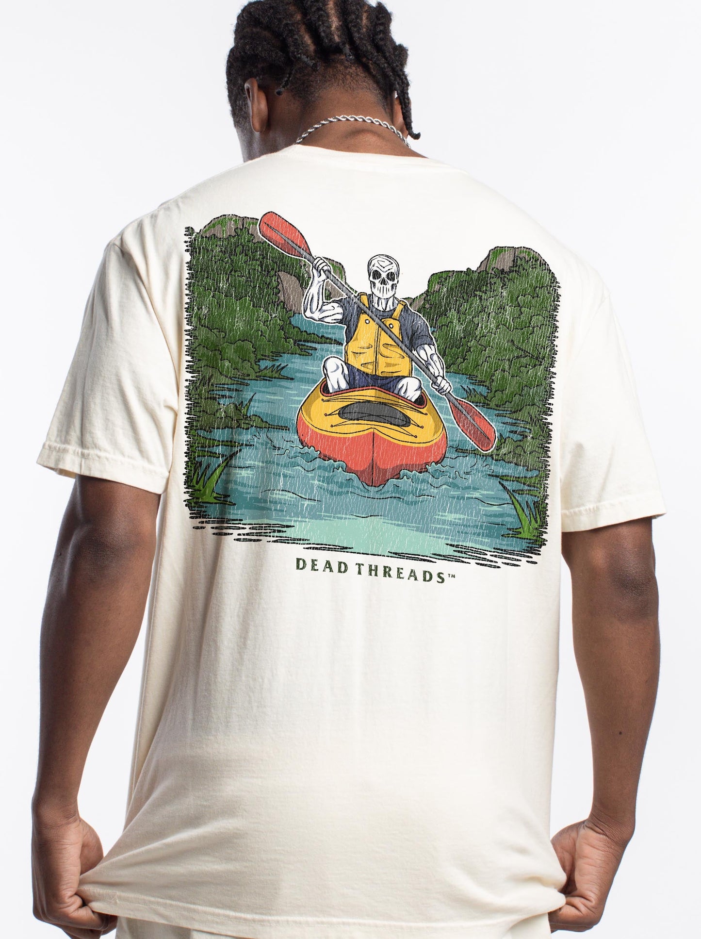 PADDLE OR PERISH - “DT ESSENTIAL" PREMIUM T - SHIRT – T-Shirt – Dead Threads Apparel