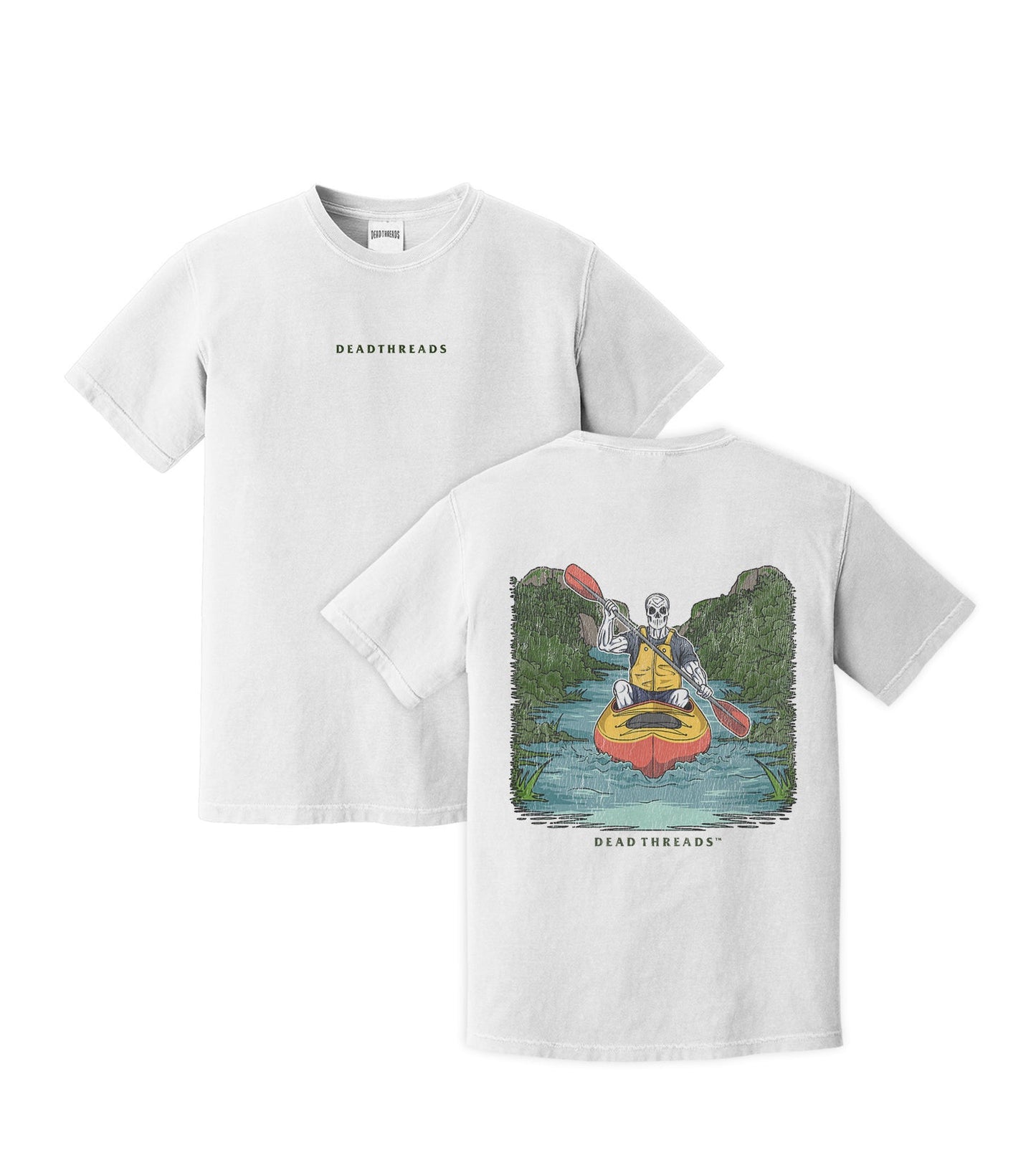 PADDLE OR PERISH - “DT ESSENTIAL" PREMIUM T - SHIRT – T-Shirt – Dead Threads Apparel