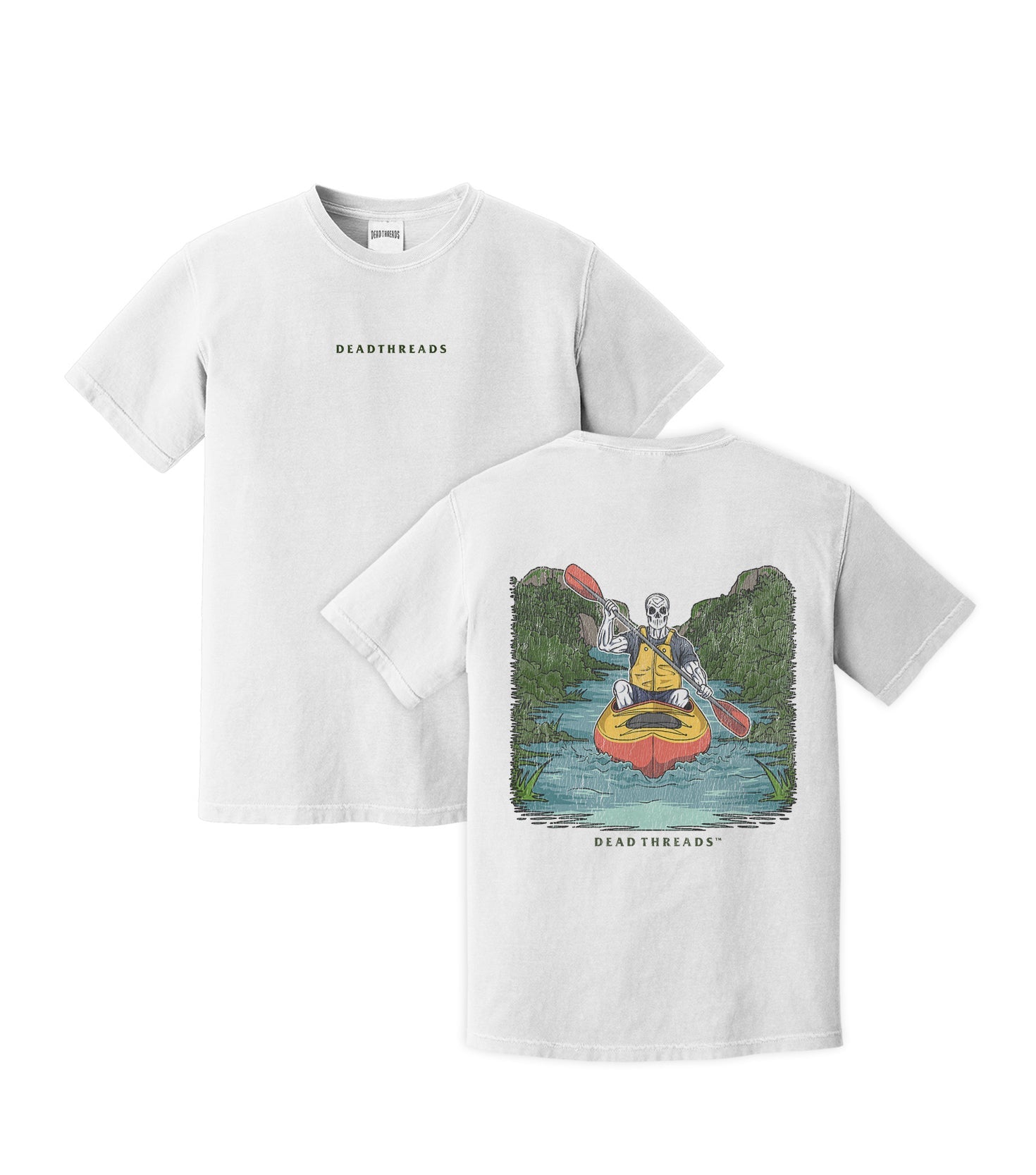 PADDLE OR PERISH - “DT ESSENTIAL" PREMIUM T - SHIRT – T-Shirt – Dead Threads Apparel