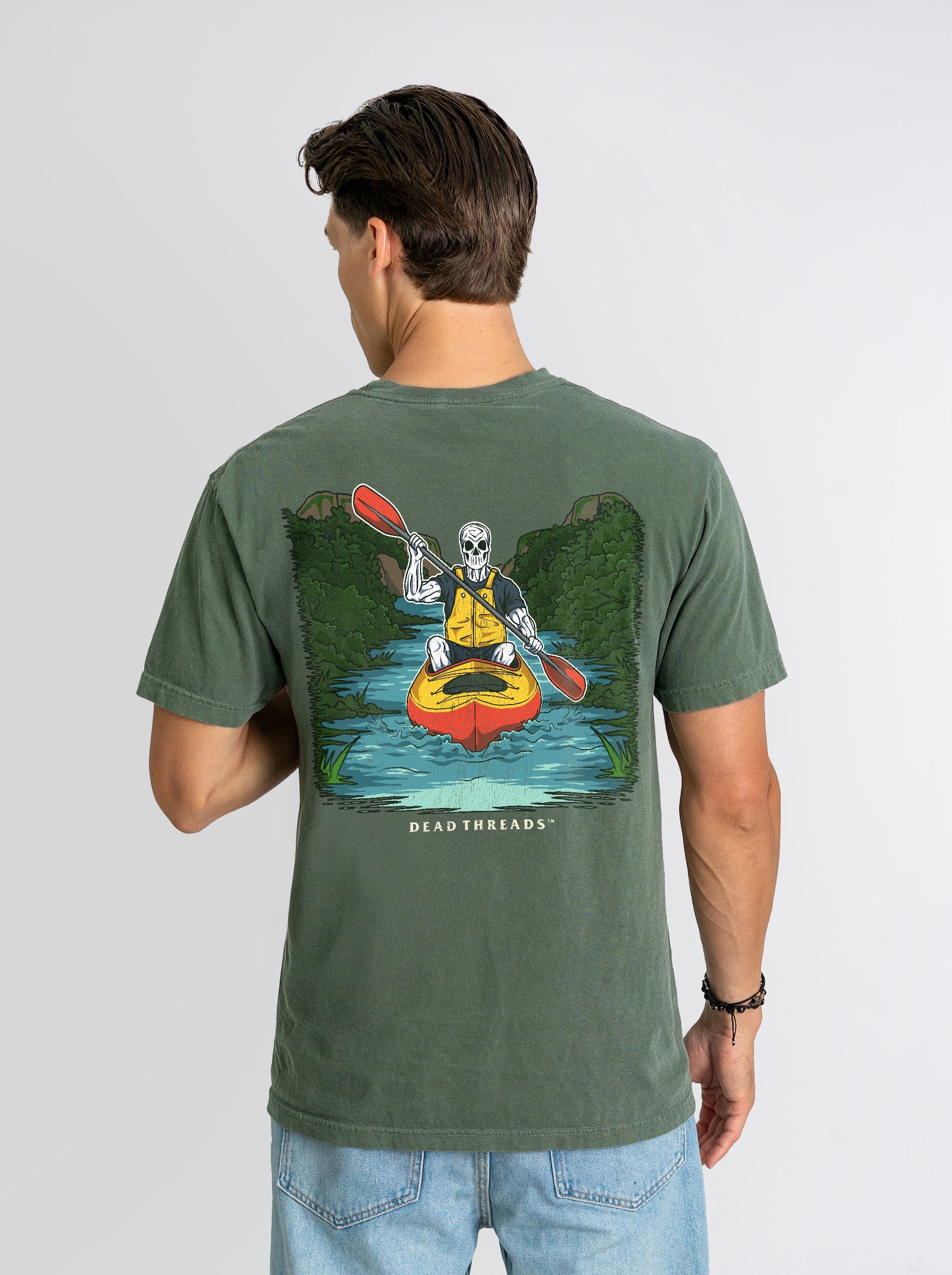 PADDLE OR PERISH - “DT ESSENTIAL" PREMIUM T - SHIRT – T-Shirt – Dead Threads Apparel
