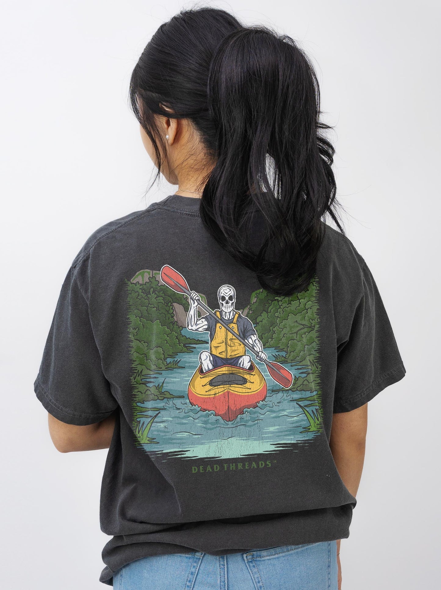 PADDLE OR PERISH - “DT ESSENTIAL" PREMIUM T - SHIRT – T-Shirt – Dead Threads Apparel