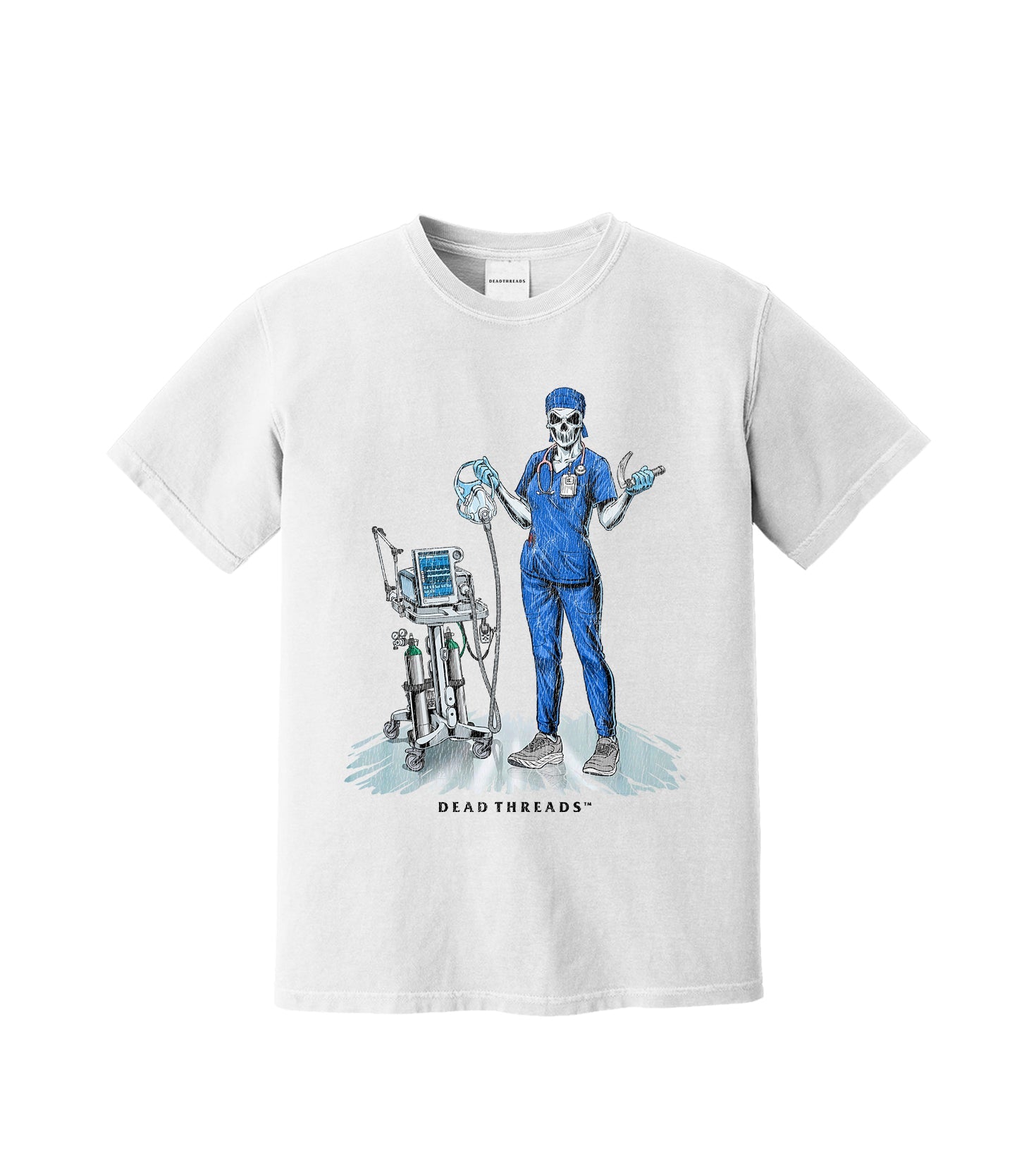 PEEP SHOW (RESPIRATORY THERAPIST, FEMALE) – T-Shirt – Dead Threads Apparel
