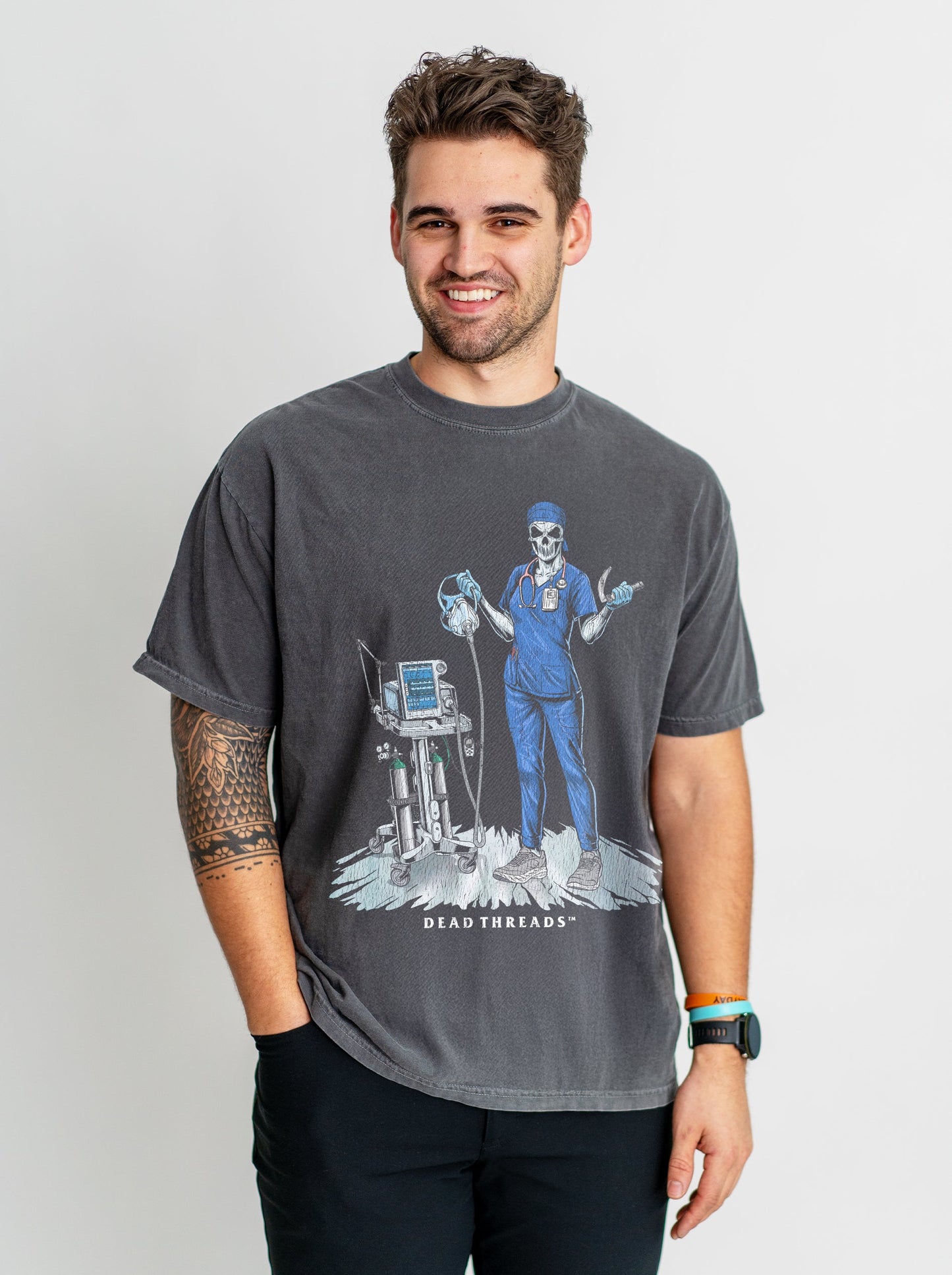 PEEP SHOW (RESPIRATORY THERAPIST, FEMALE) – T-Shirt – Dead Threads Apparel