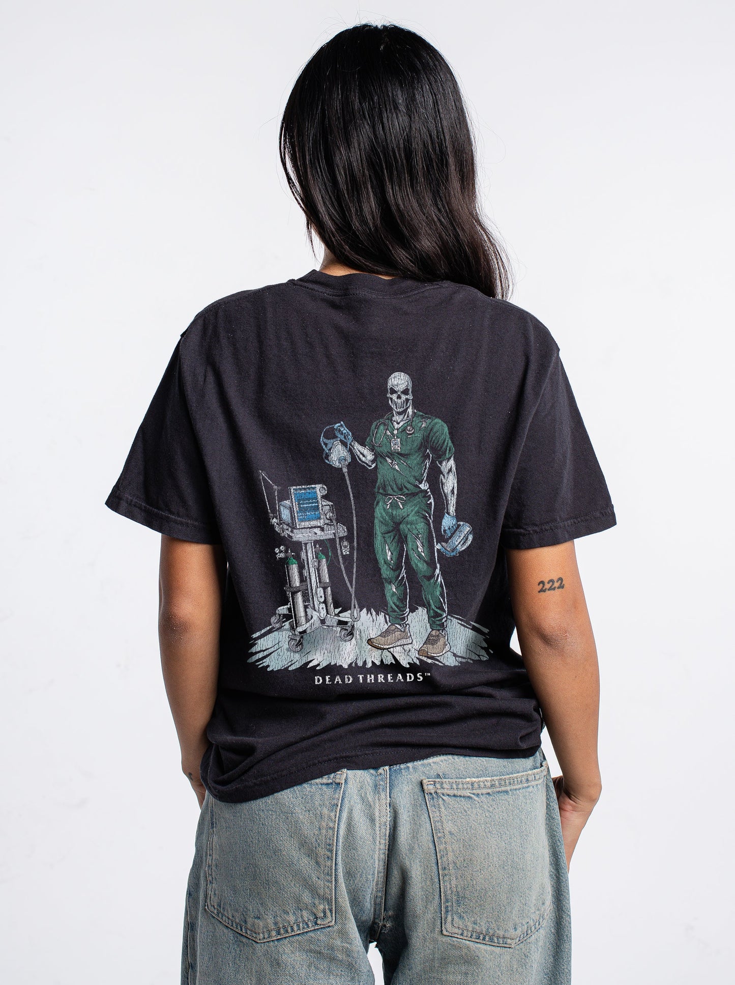 PEEP SHOW (RESPIRATORY THERAPIST, MALE) - “DT ESSENTIAL" PREMIUM T - SHIRT – T-Shirt – Dead Threads Apparel