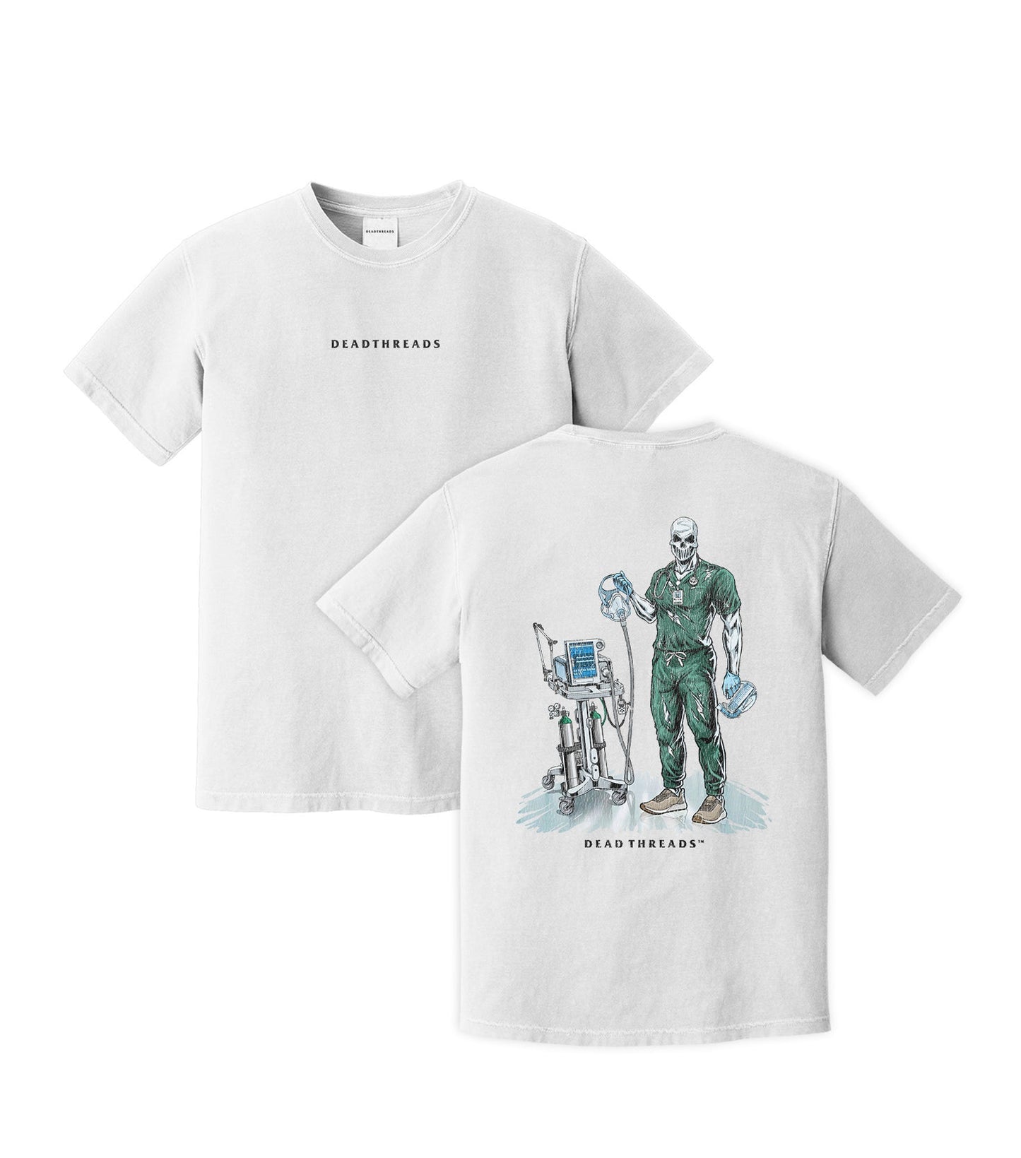 PEEP SHOW (RESPIRATORY THERAPIST, MALE) - “DT ESSENTIAL" PREMIUM T - SHIRT – T-Shirt – Dead Threads Apparel