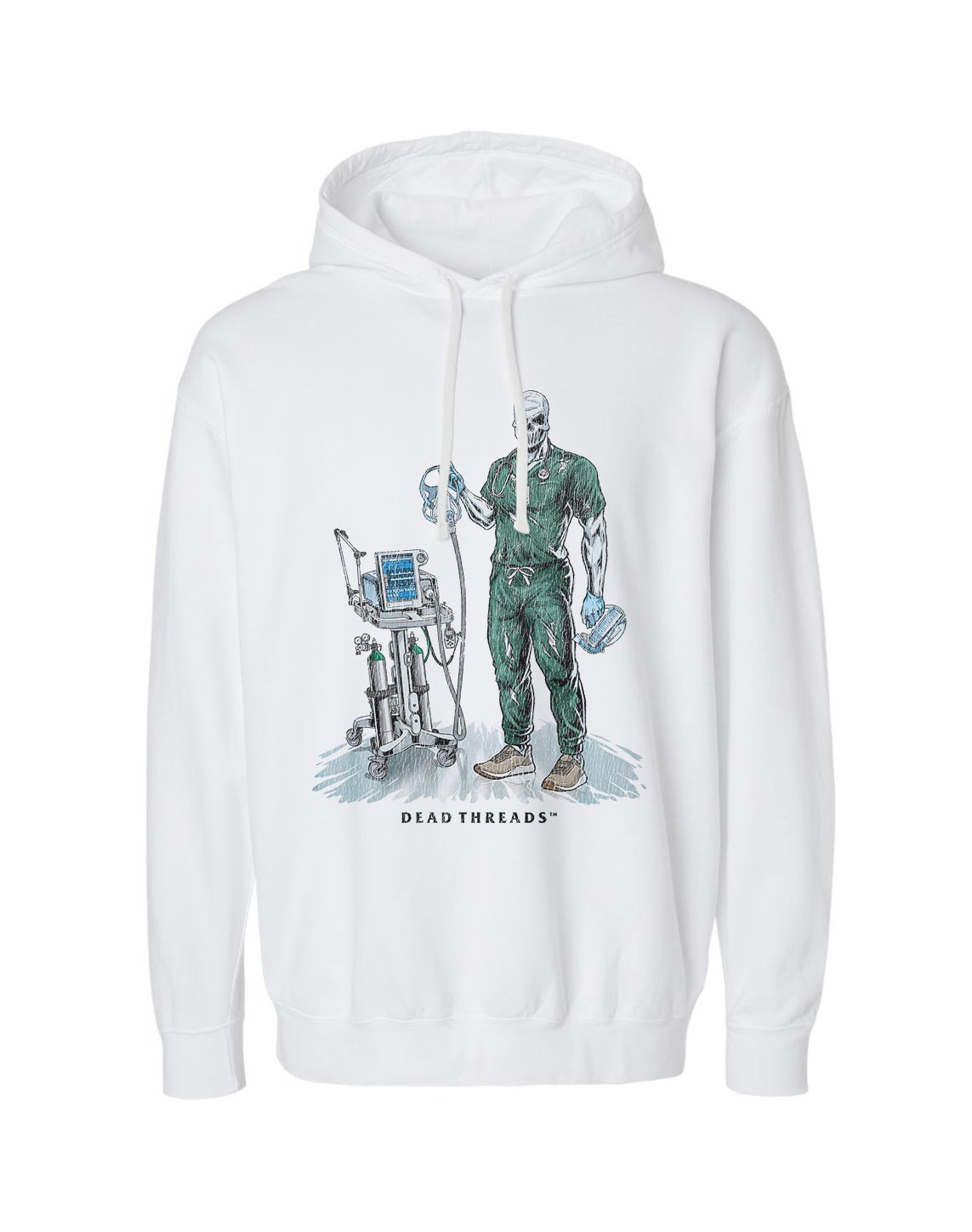 PEEP SHOW (RESPIRATORY THERAPIST, MALE) - LIGHTWEIGHT HOODIE – Lightweight – Dead Threads Apparel