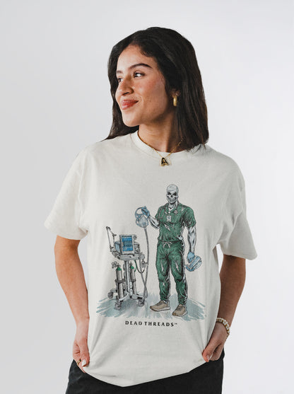 PEEP SHOW (RESPIRATORY THERAPIST, MALE) – T-Shirt – Dead Threads Apparel