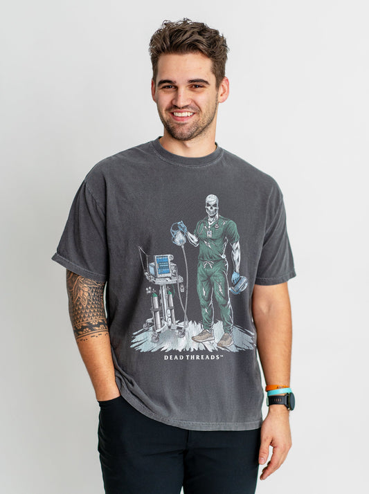 PEEP SHOW (RESPIRATORY THERAPIST, MALE) – T-Shirt – Dead Threads Apparel