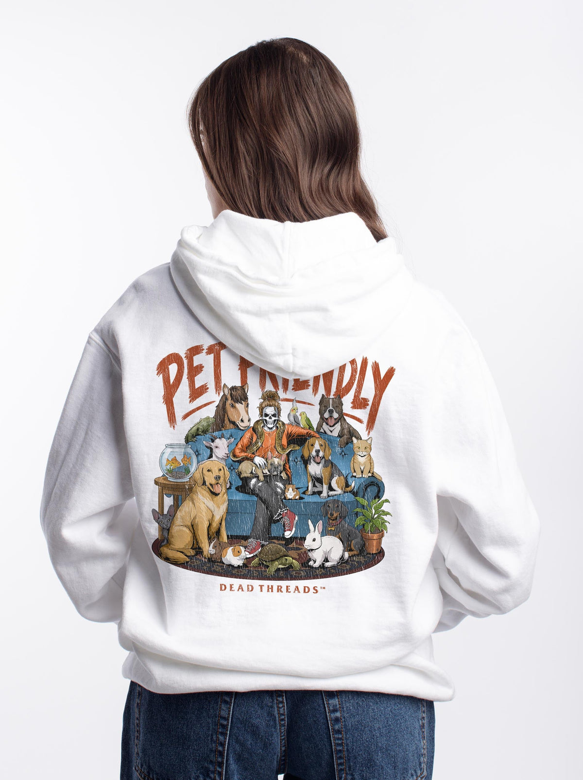 PET FRIENDLY (FEMALE) - “DT ESSENTIAL" HOODIE – Hoodie – Dead Threads Apparel