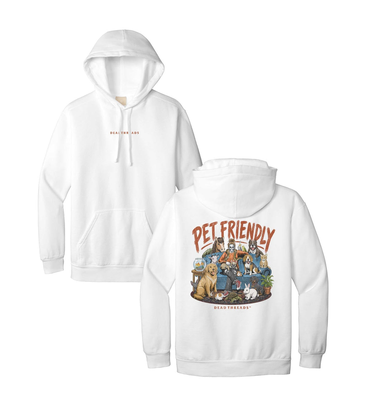 PET FRIENDLY (FEMALE) - “DT ESSENTIAL" HOODIE – Hoodie – Dead Threads Apparel