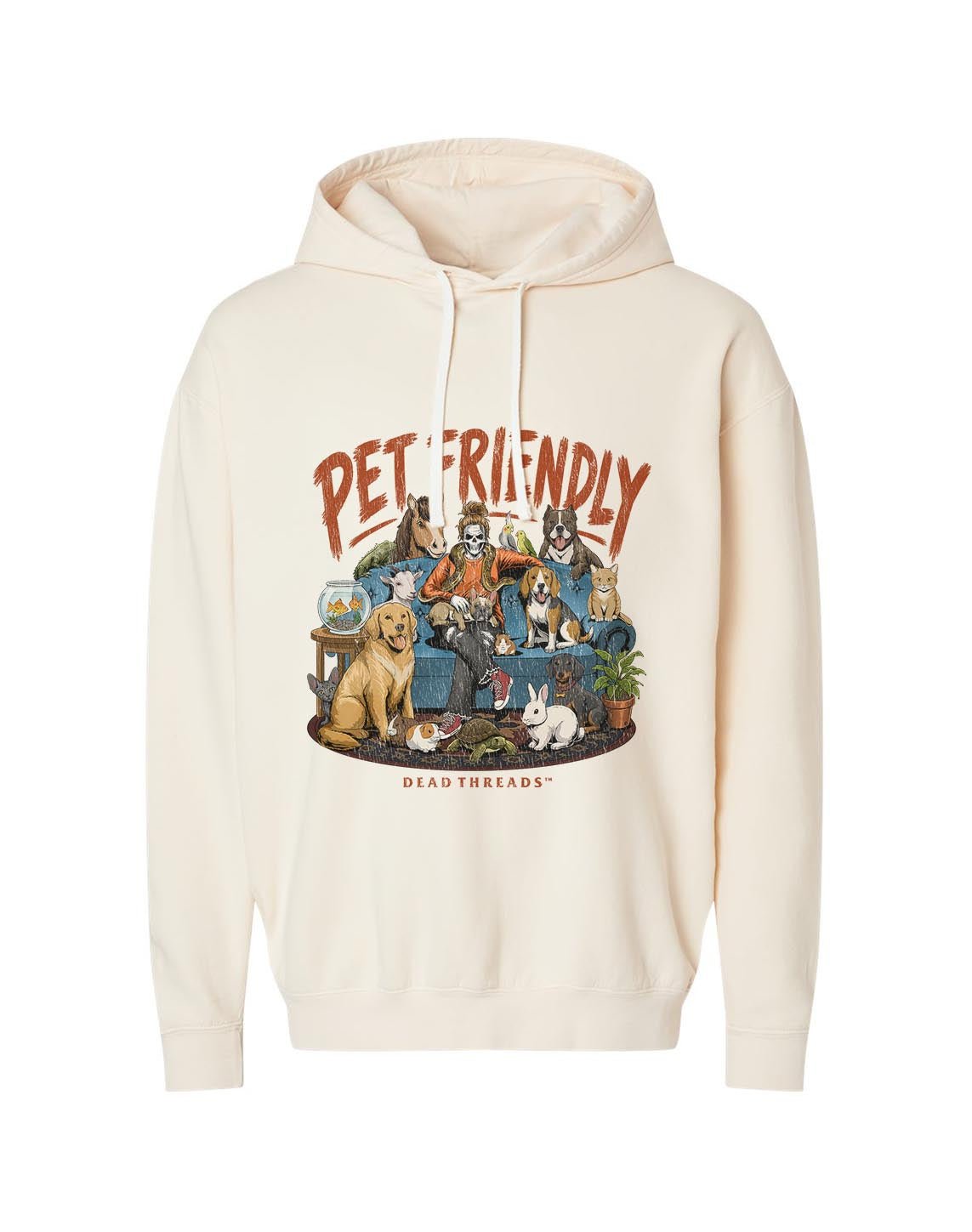 PET FRIENDLY (FEMALE) - LIGHTWEIGHT HOODIE – Lightweight – Dead Threads Apparel