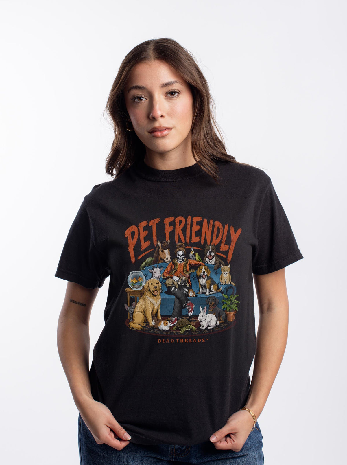 PET FRIENDLY (FEMALE) – T-Shirt – Dead Threads Apparel