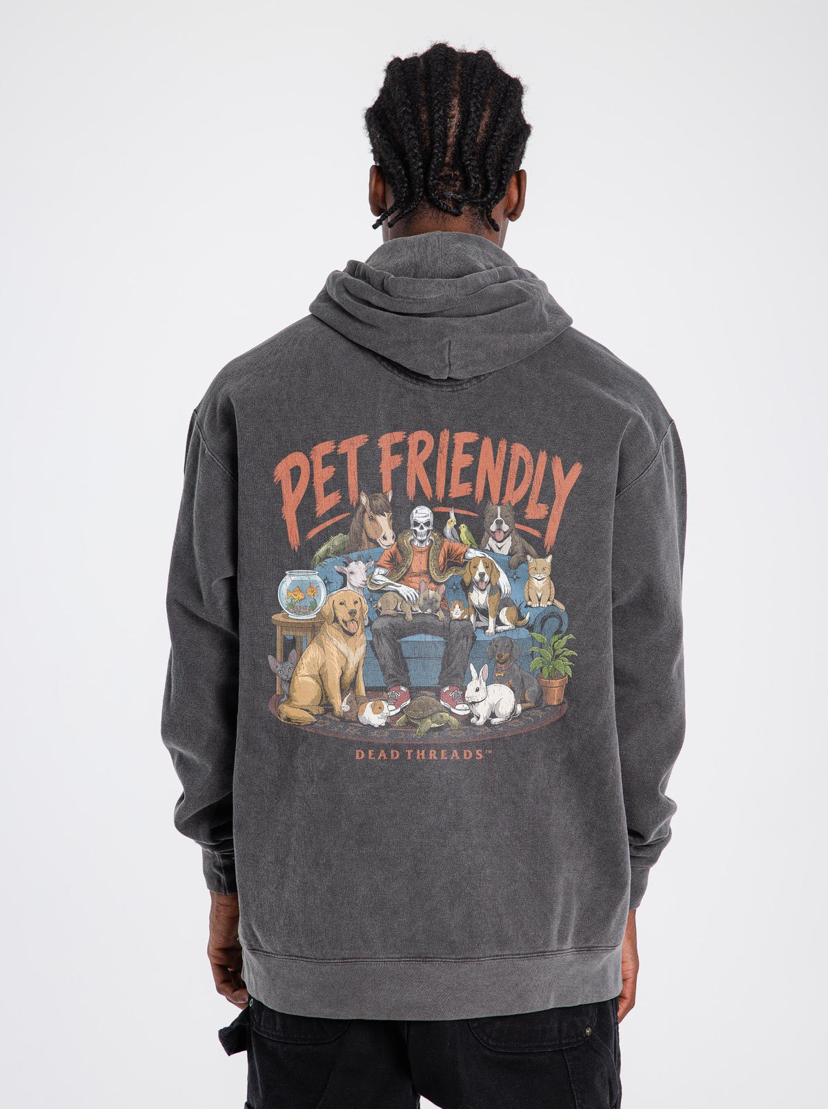 PET FRIENDLY (MALE) - “DT ESSENTIAL" HOODIE – Hoodie – Dead Threads Apparel