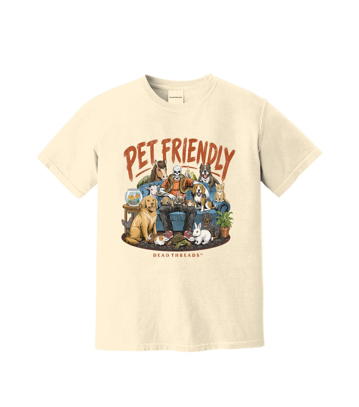 PET FRIENDLY (MALE) – T-Shirt – Dead Threads Apparel