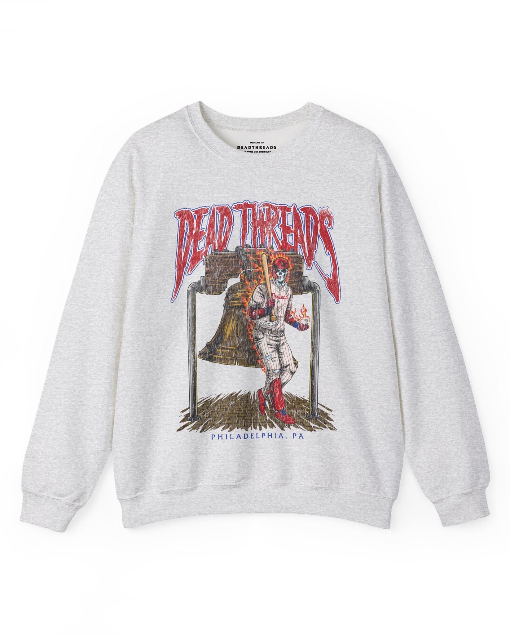 PHILADELPHIA BASEBALL - CREWNECK SWEATSHIRT – Sweatshirt – Dead Threads Apparel